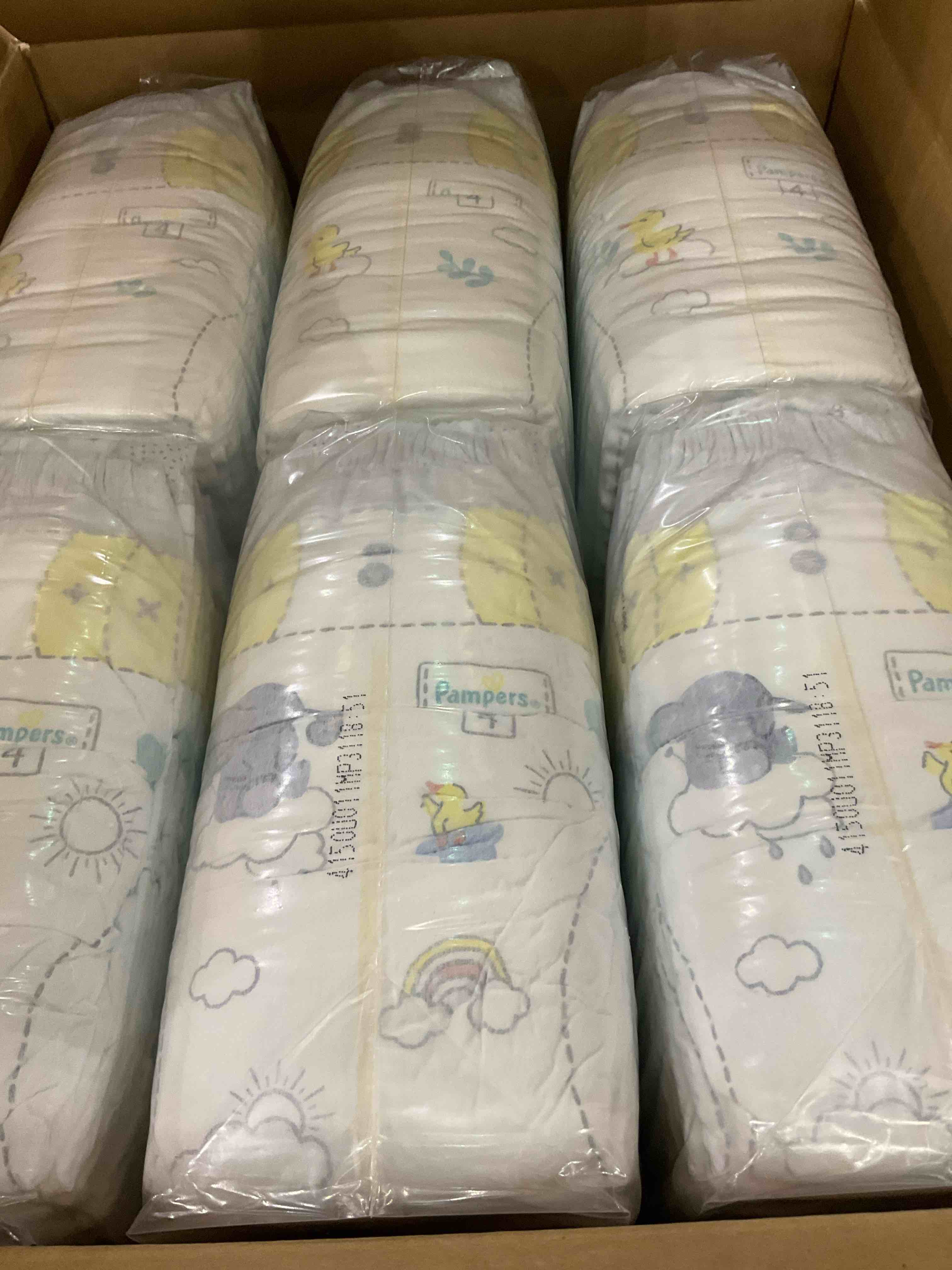 pampers swaddlers step 4