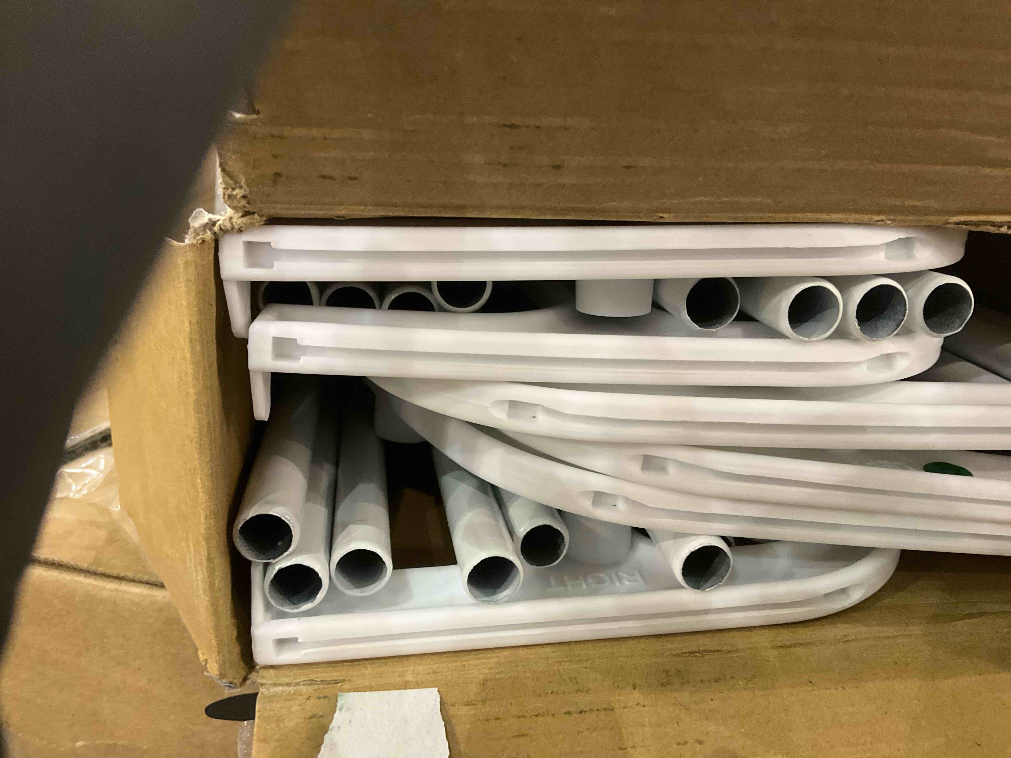 Sunbeam SR00753 Door' 36-Pair Shoe Rack [Misc.], White