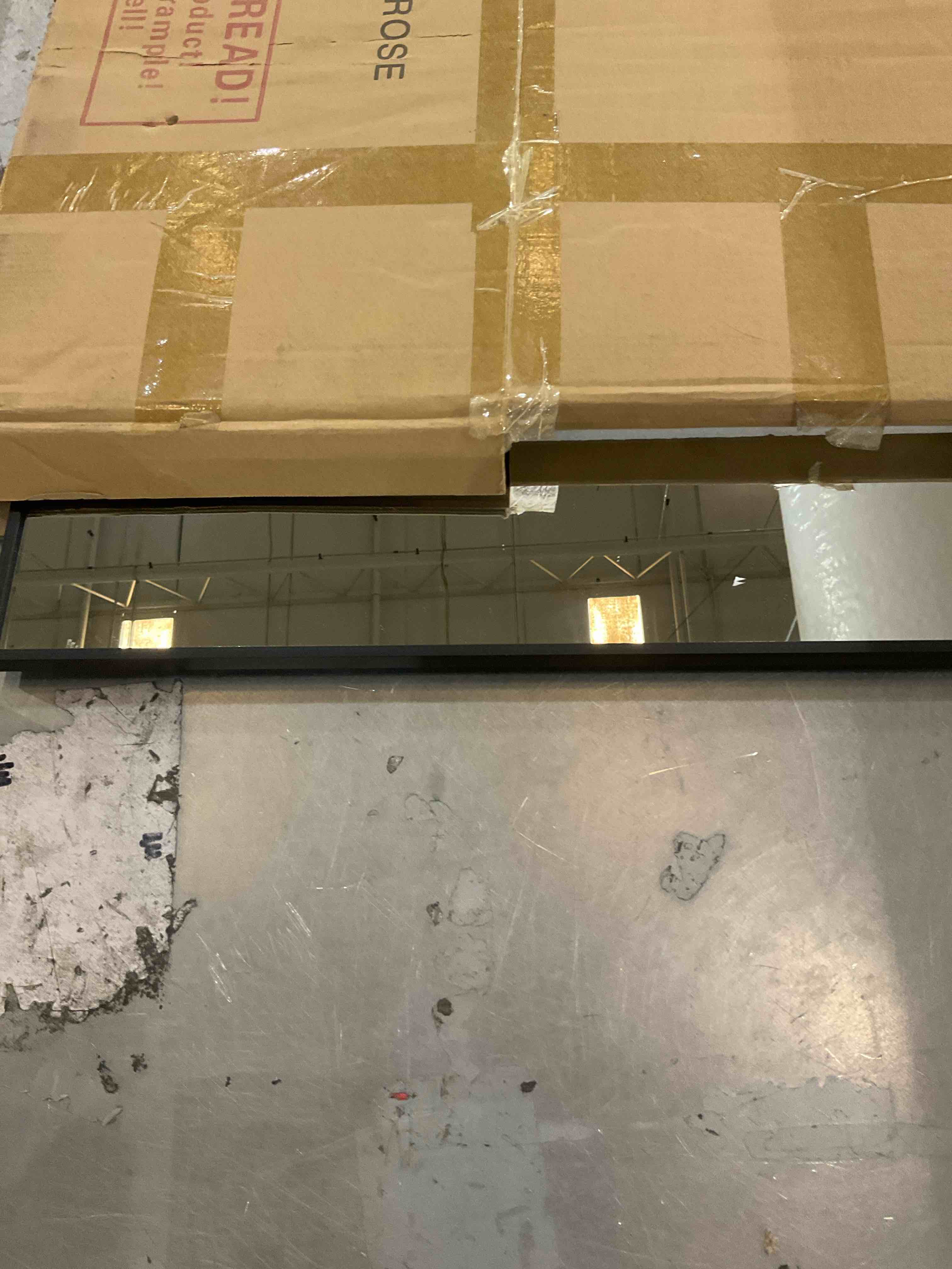 SCWF-GZ 20x30 Arch Mirror Rectangle Wall Mounted Metal Frame Mirrors for Entryway Bedroom Bathroom Living Room 20 30 24x36 inch Gold Silver - Black