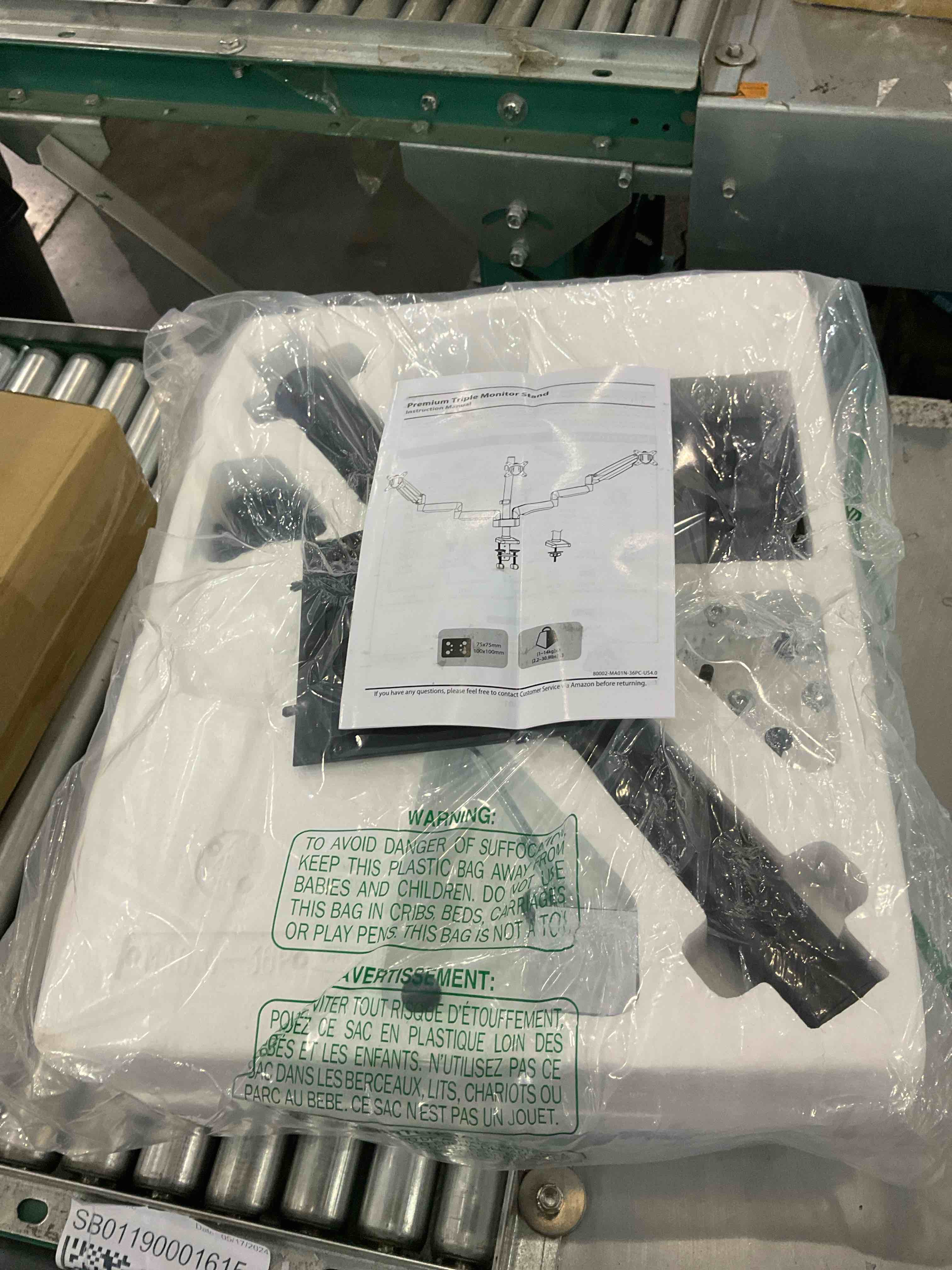 Premium Triple Monitor Stand