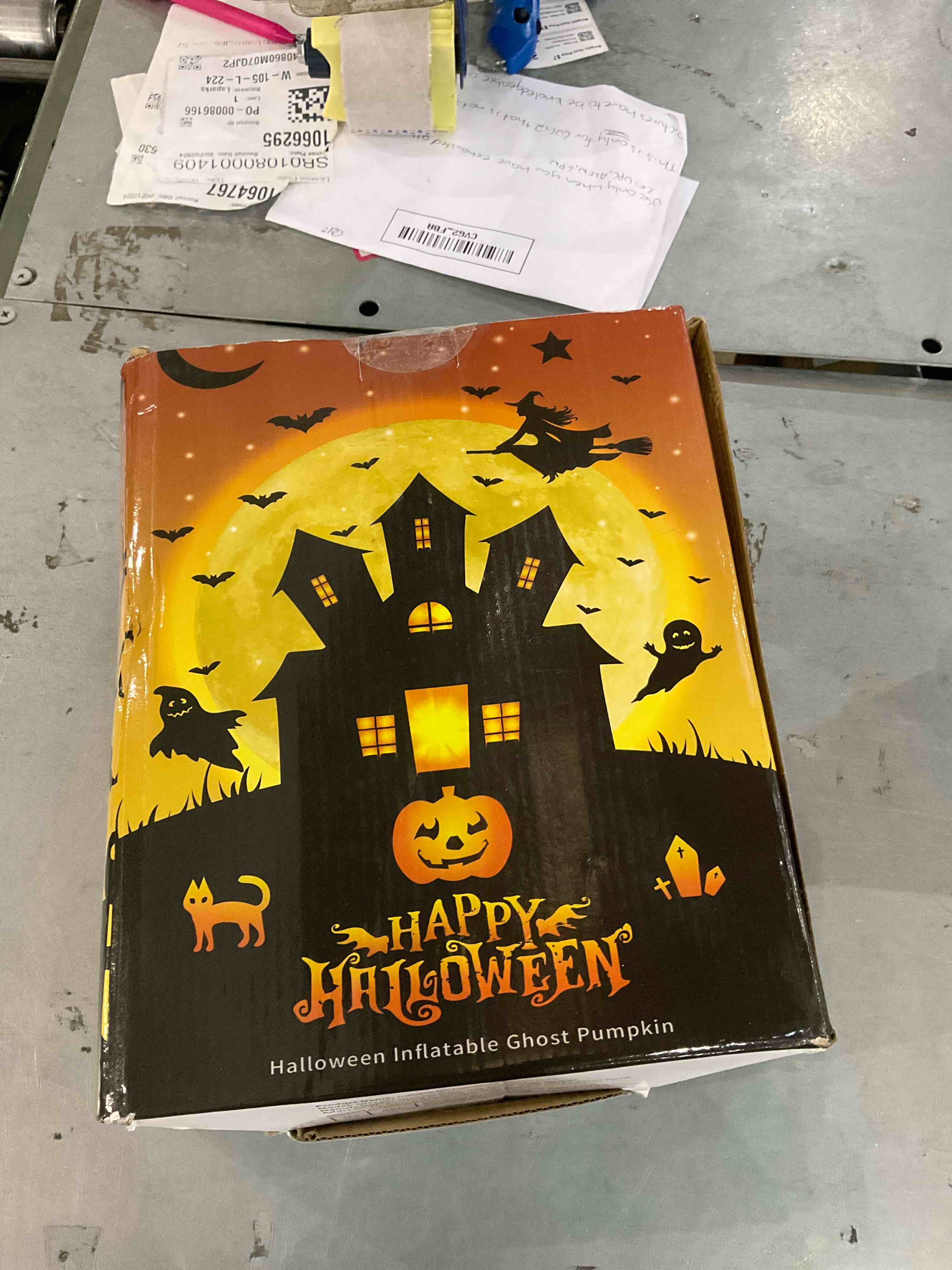 Halloween Inflatable Ghost Pumpkin