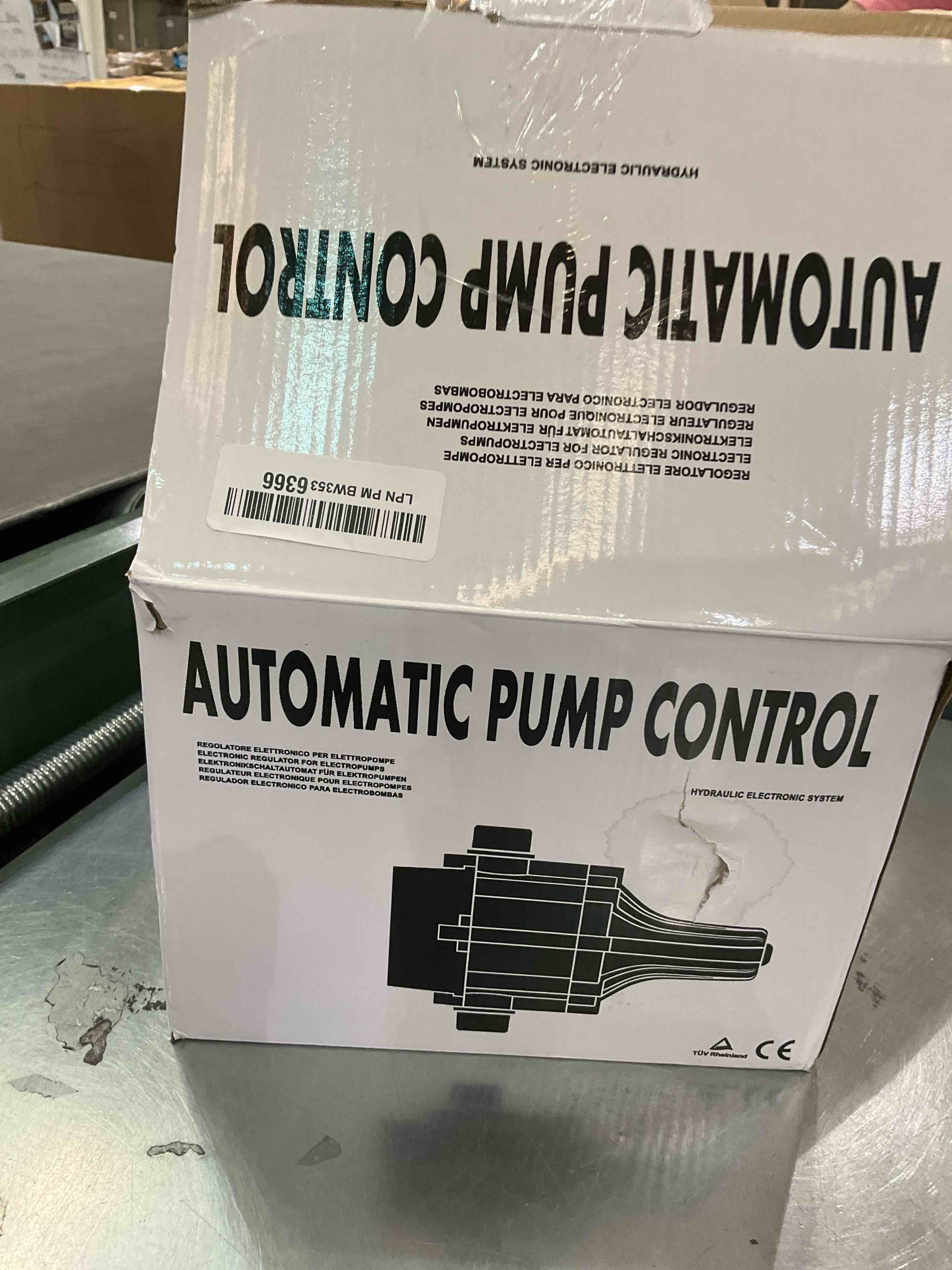 AUTOMATIC PUMP CONTROL
