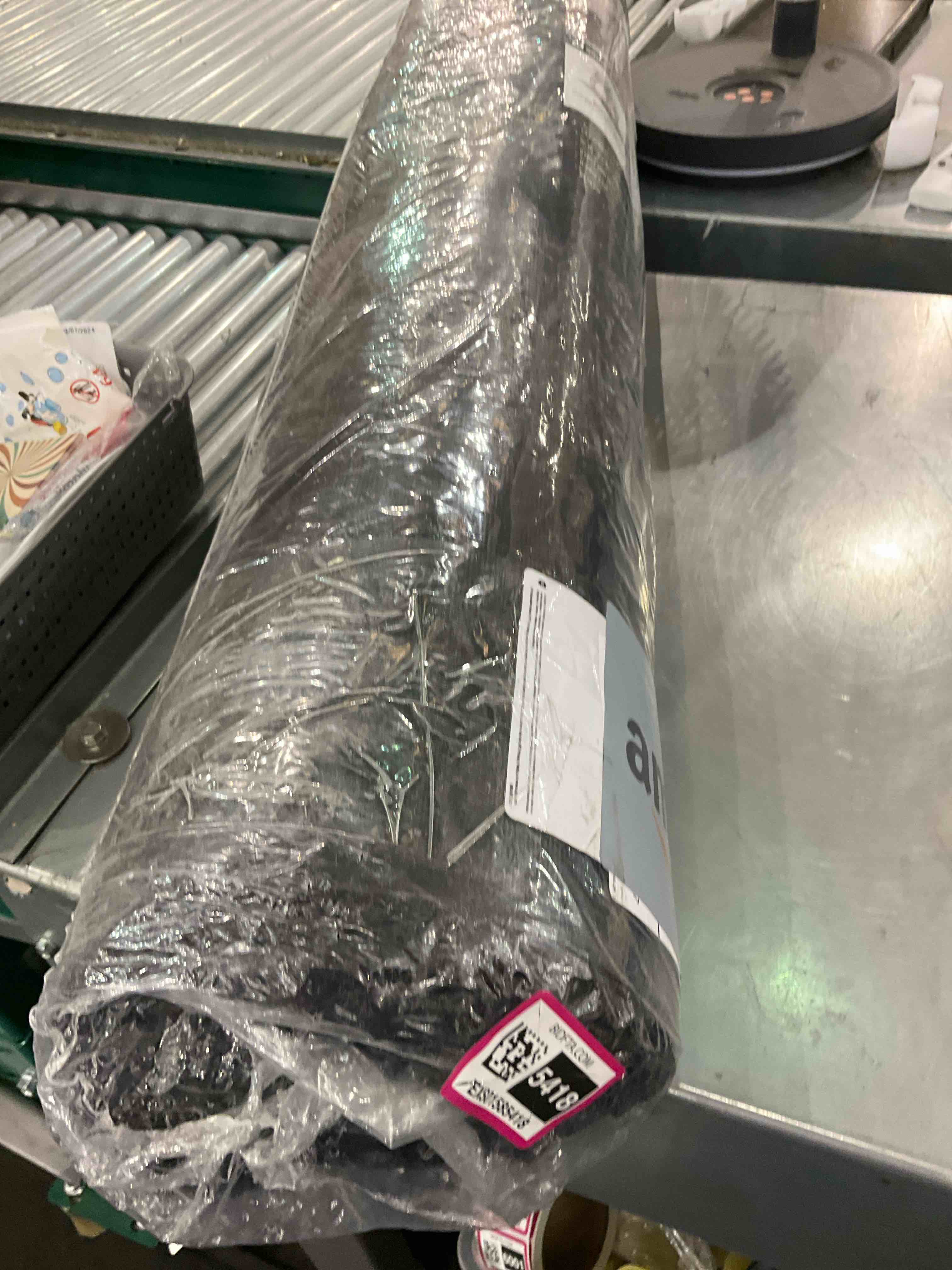 MP Global Products QW100LV QuietWalk 100 Square Foot Luxury Vinyl Acoustical Sound Reflecting Moisture Resistant Environmentally Friendly Flooring Underlayment, sq ft, Black