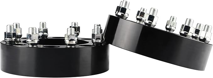 YIZBAP 2PCS 2 inch 8x170mm Wheel spacers 125mm Hub Bore with 14x1.5 Thread