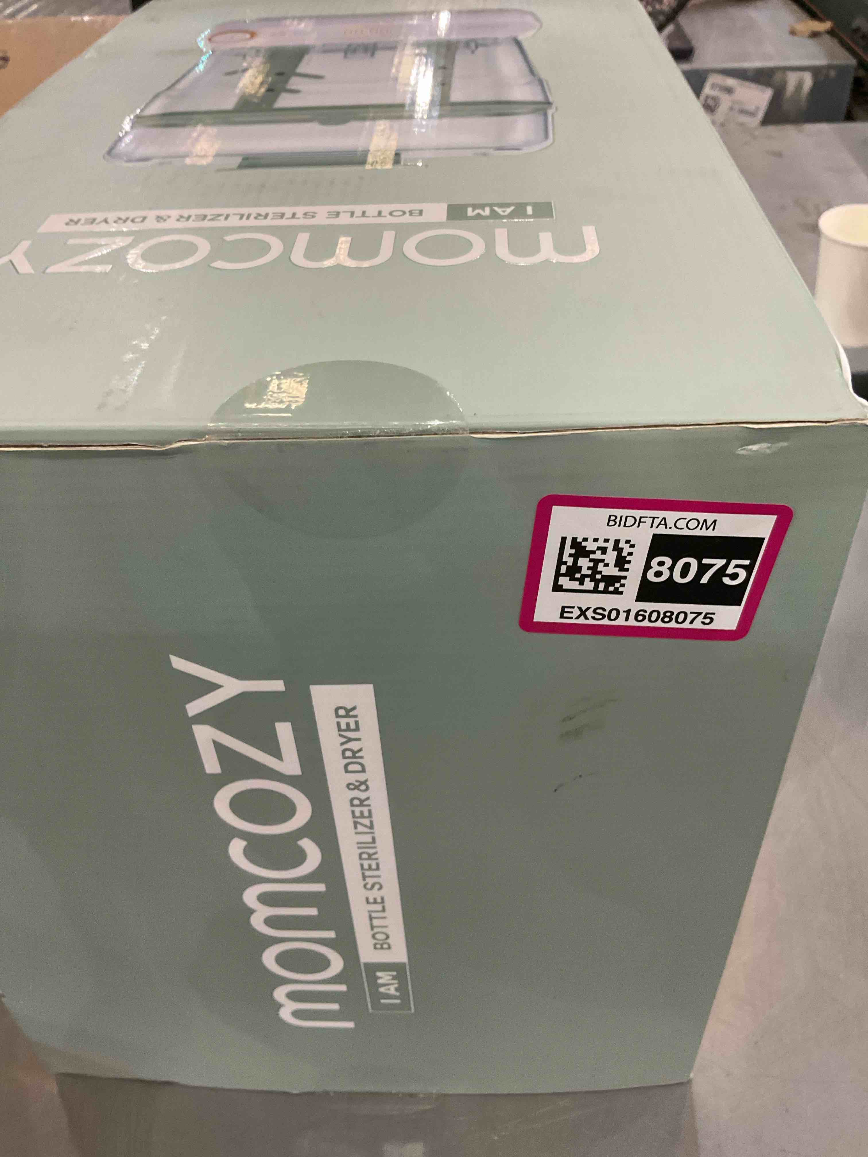 Momcozy 3 Layers Large Bottle Sterilizer and Dryer, Fast Sterilize and Dry, Universal Bottle Sterilizer for All Bottles & Breast Pump Accessories, Touch Screen & Auto-Off Bottle Sanitizer