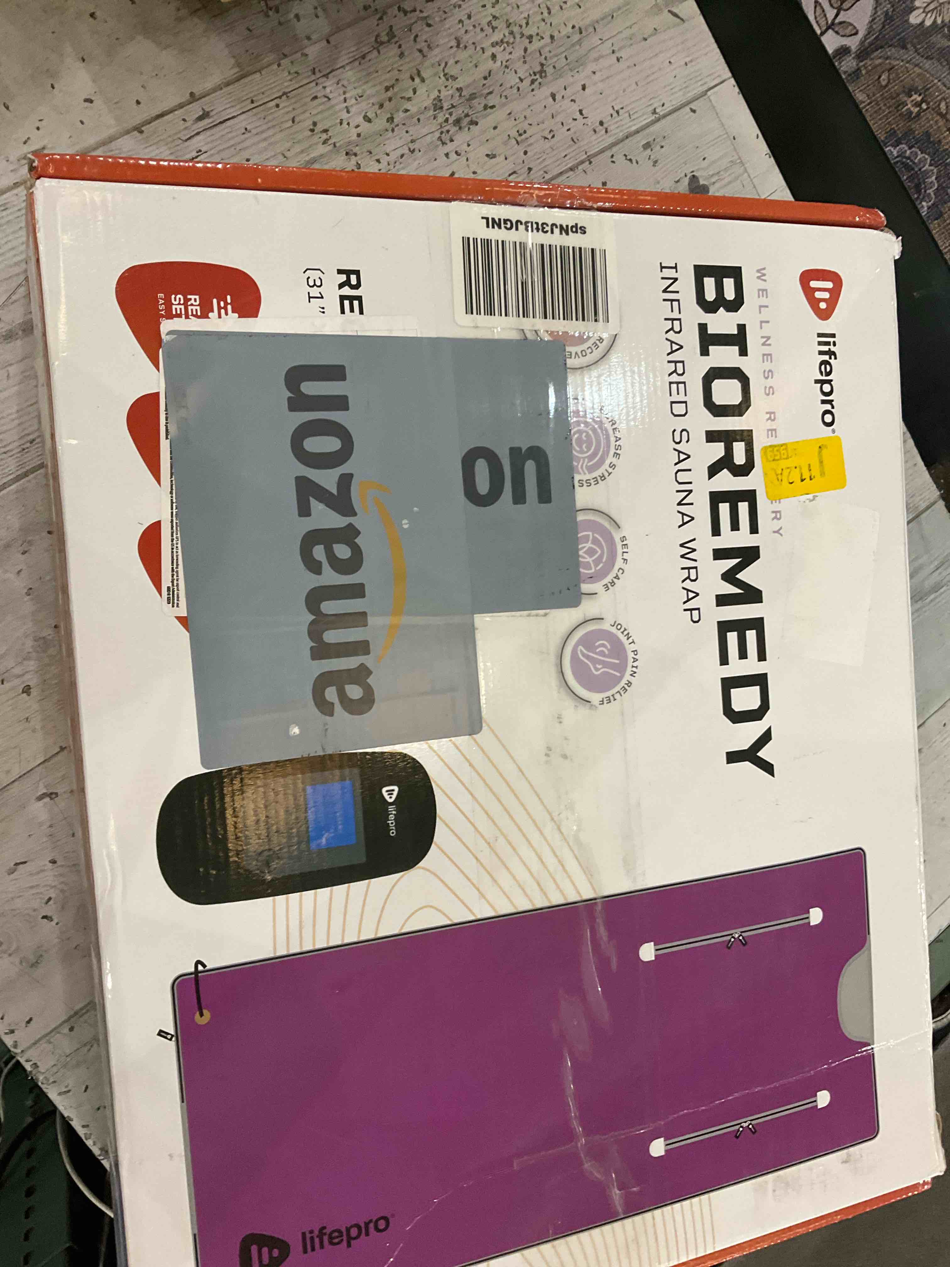 LifePro Sauna Blanket for Detoxification - Portable Far Infrared Sauna for Home Detox Calm Your Body and Mind (Regular Purple)