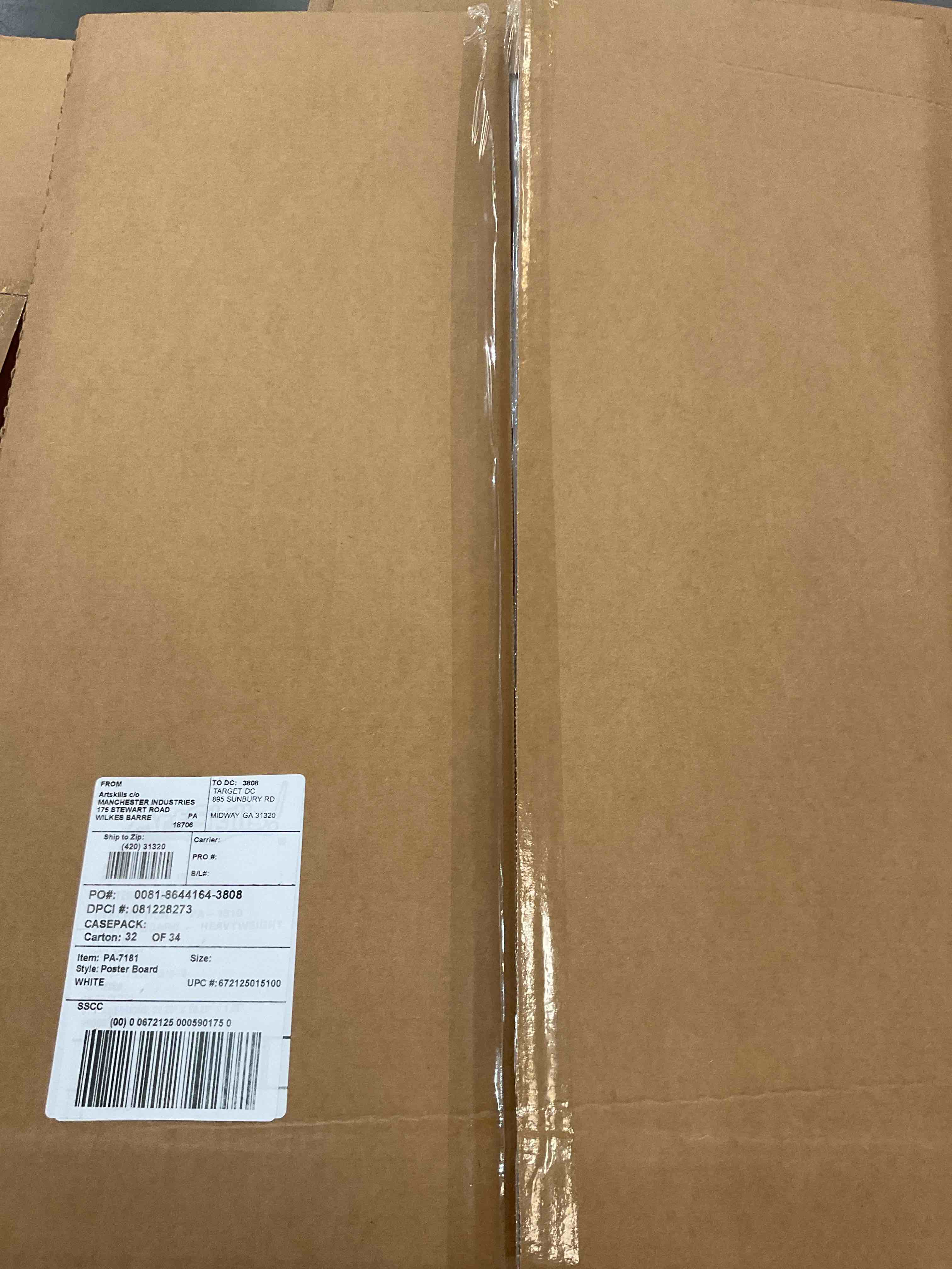 ArtSkills Heavyweight Posterboard 22 inch x 28 inch - 1.0 ea 25 counts 
