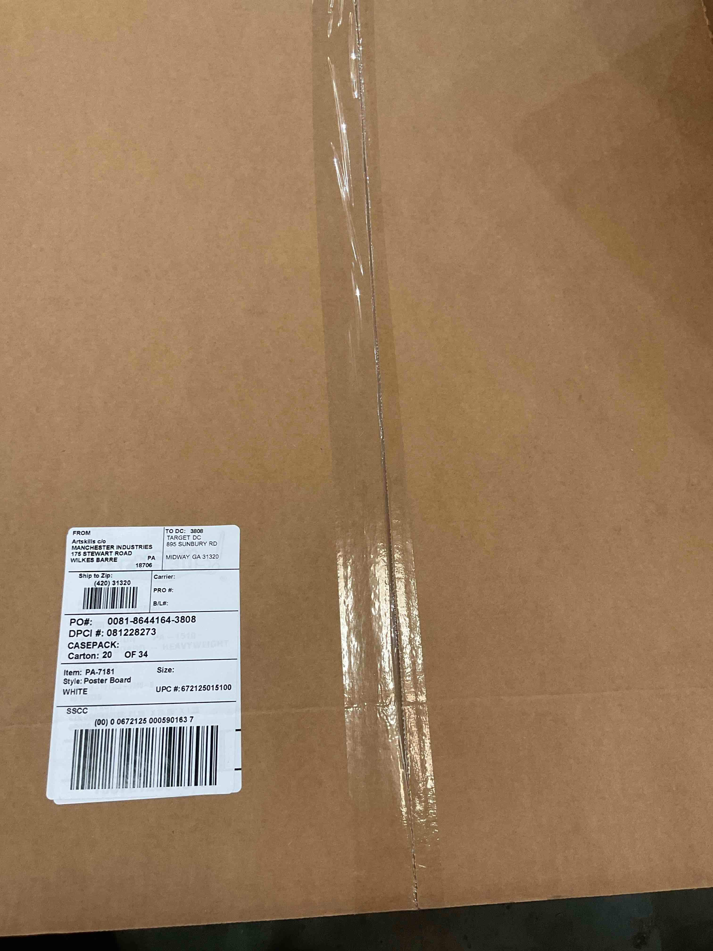 ArtSkills Heavyweight Posterboard 22 inch x 28 inch - 1.0 ea 25 counts 