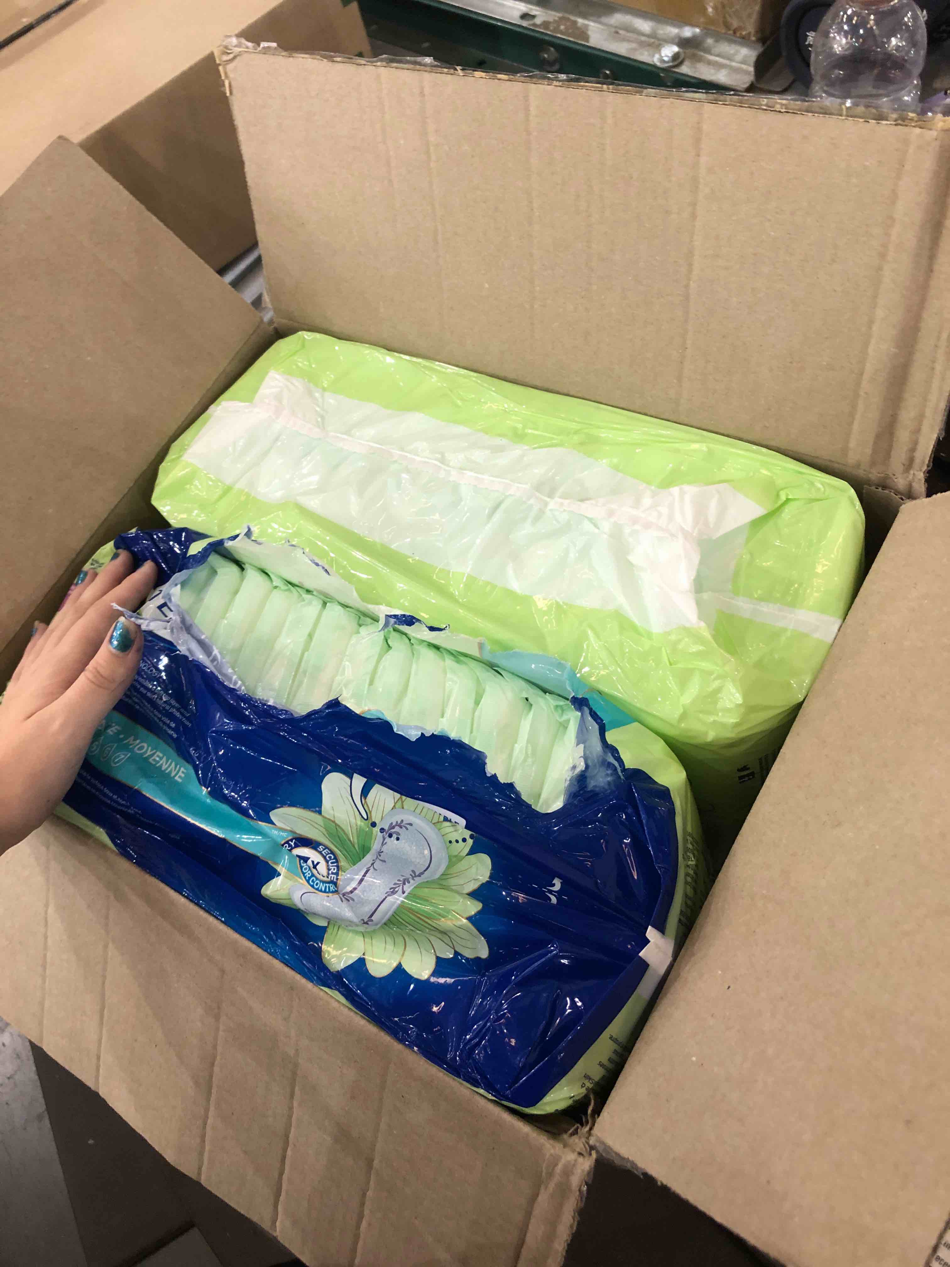 TENA Incontinence Pads, Bladder Control & Postpartum for Women, Moderate Absorbency, Long, Intimates - 216 Count