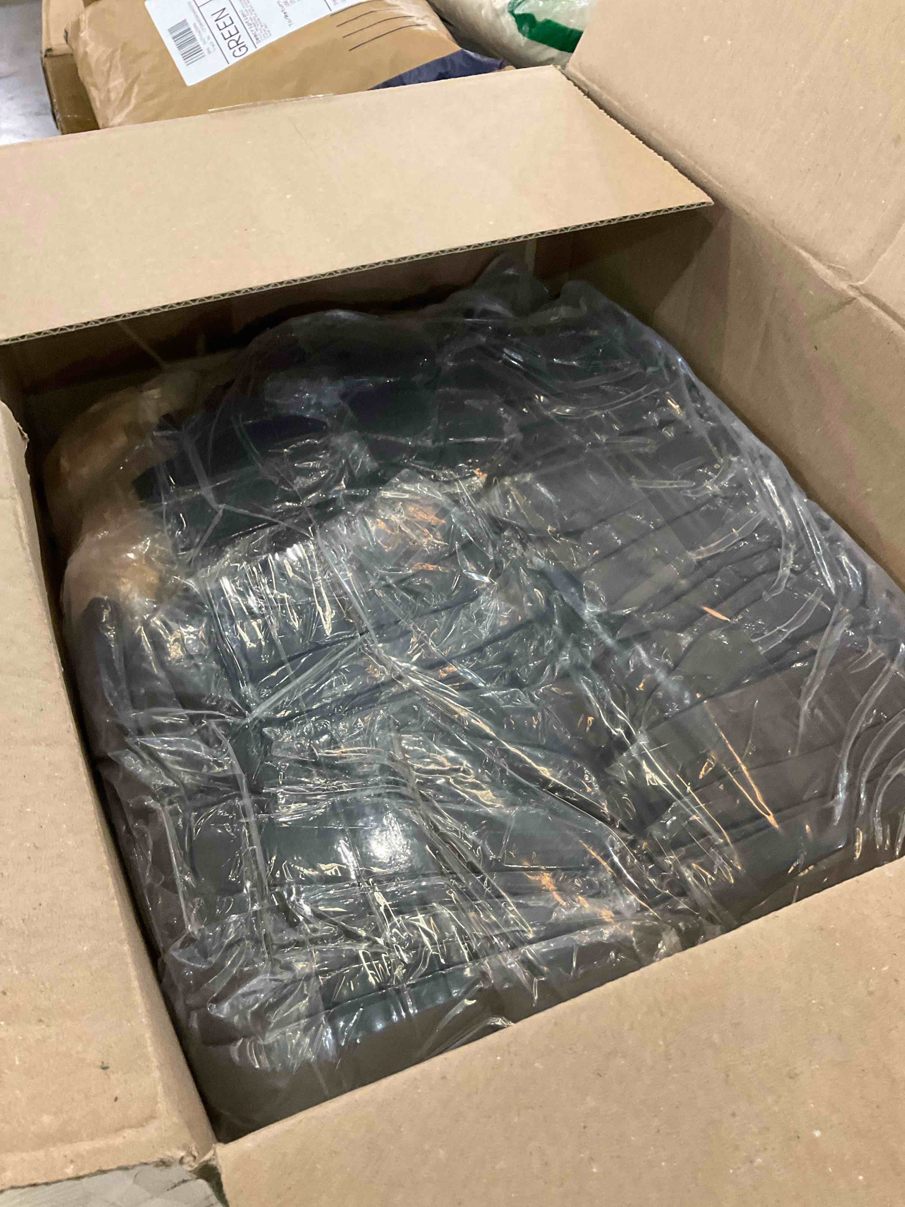 Chumia 50 Sets Chair Covers and Chair Sashes, Spandex Stretch Chair Slipcovers with Shiny Sparkly Chair Bands Bows for Wedding Party Banquet Dining Chair Decor (Black,Gold)