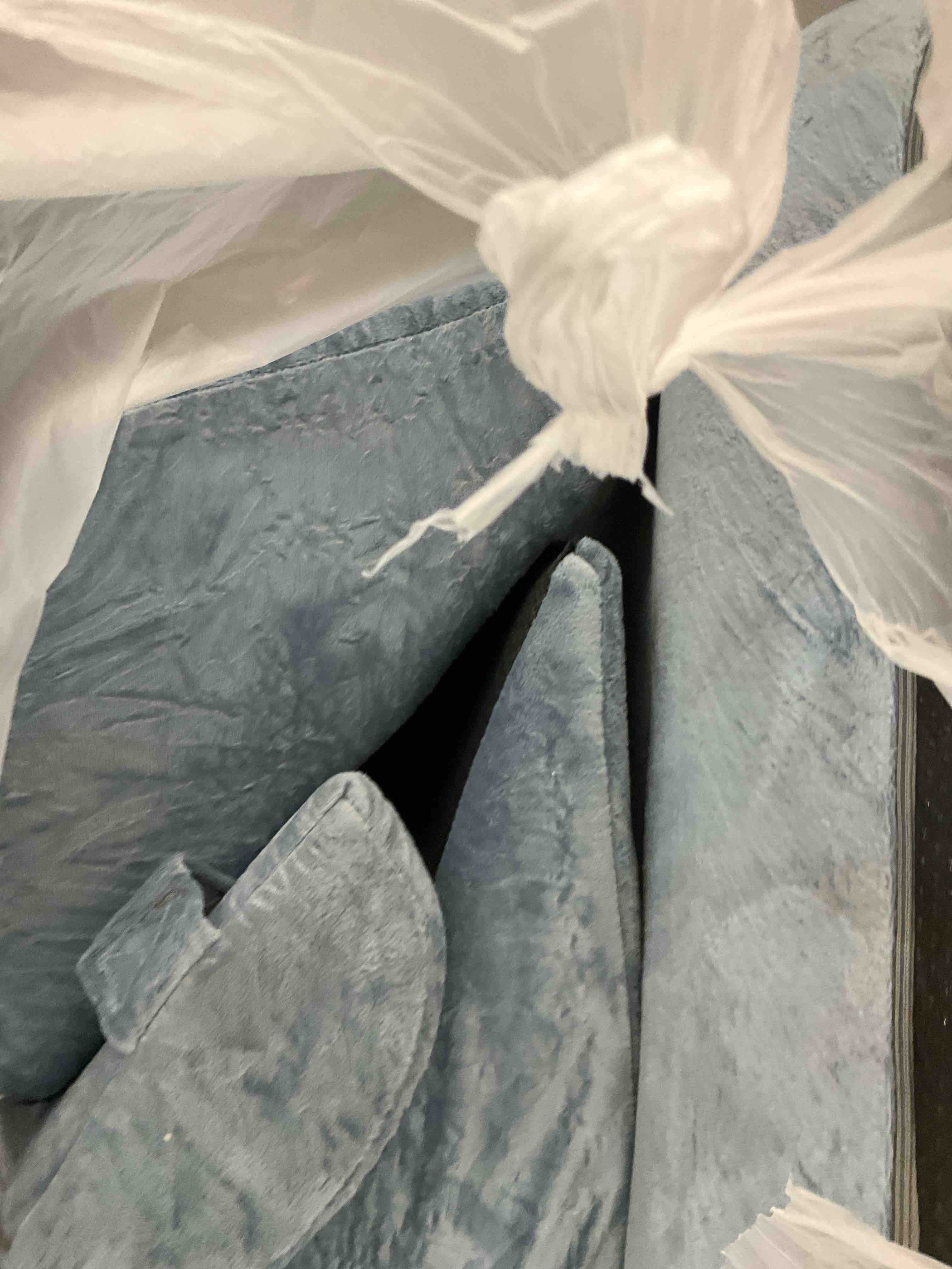 Lunix LX5 4pcs Orthopedic Bed Wedge Pillow Set, Post Surgery Memory Foam for Back, Leg Pain Relief, Sitting Pillow, Adjustable Pillows Acid Reflux and GERD for Sleeping, with Hot Cold Pack, 100% Navy