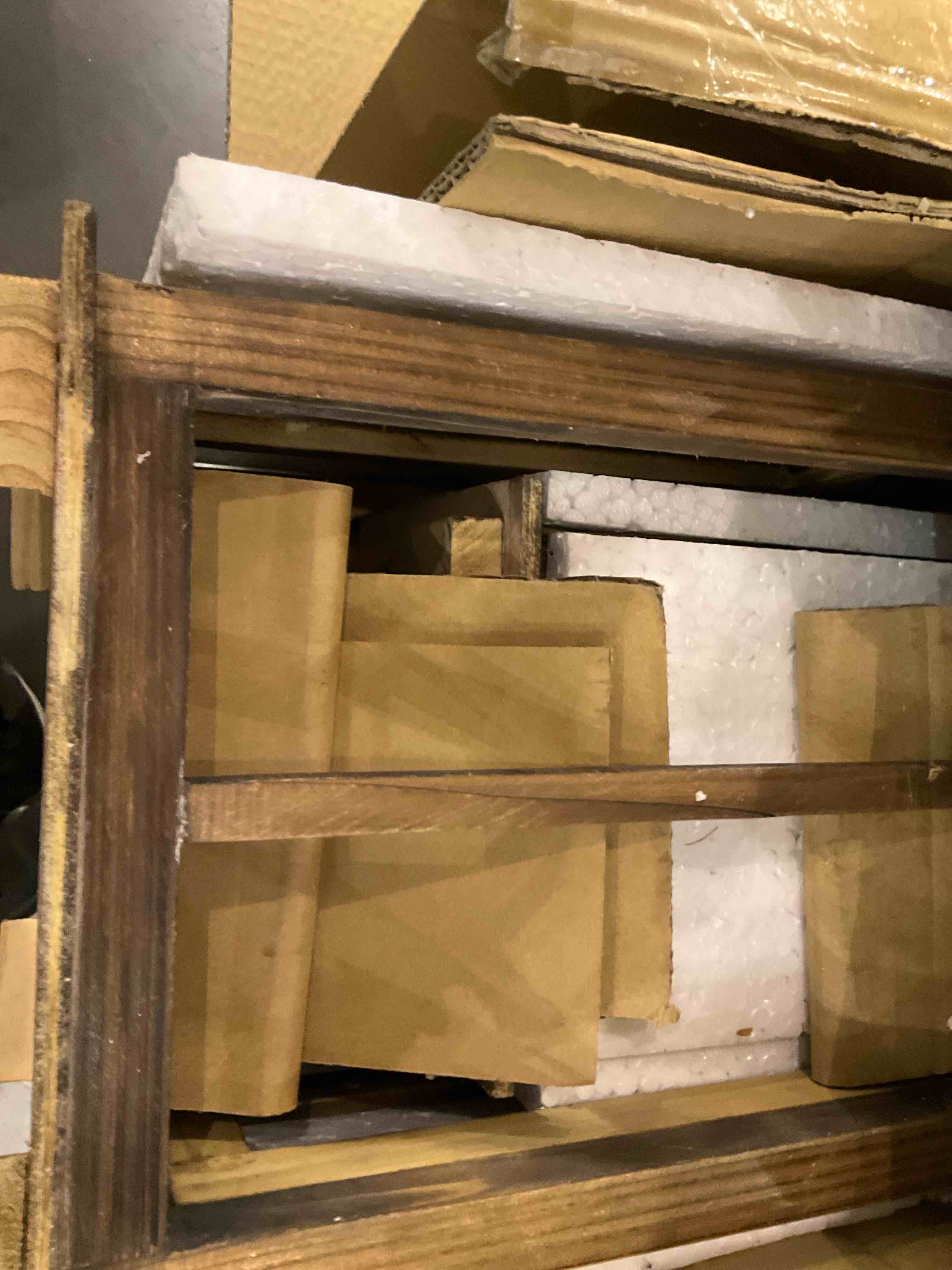 Large Rustic Wooden Deco...for Home Decor (No Glass)