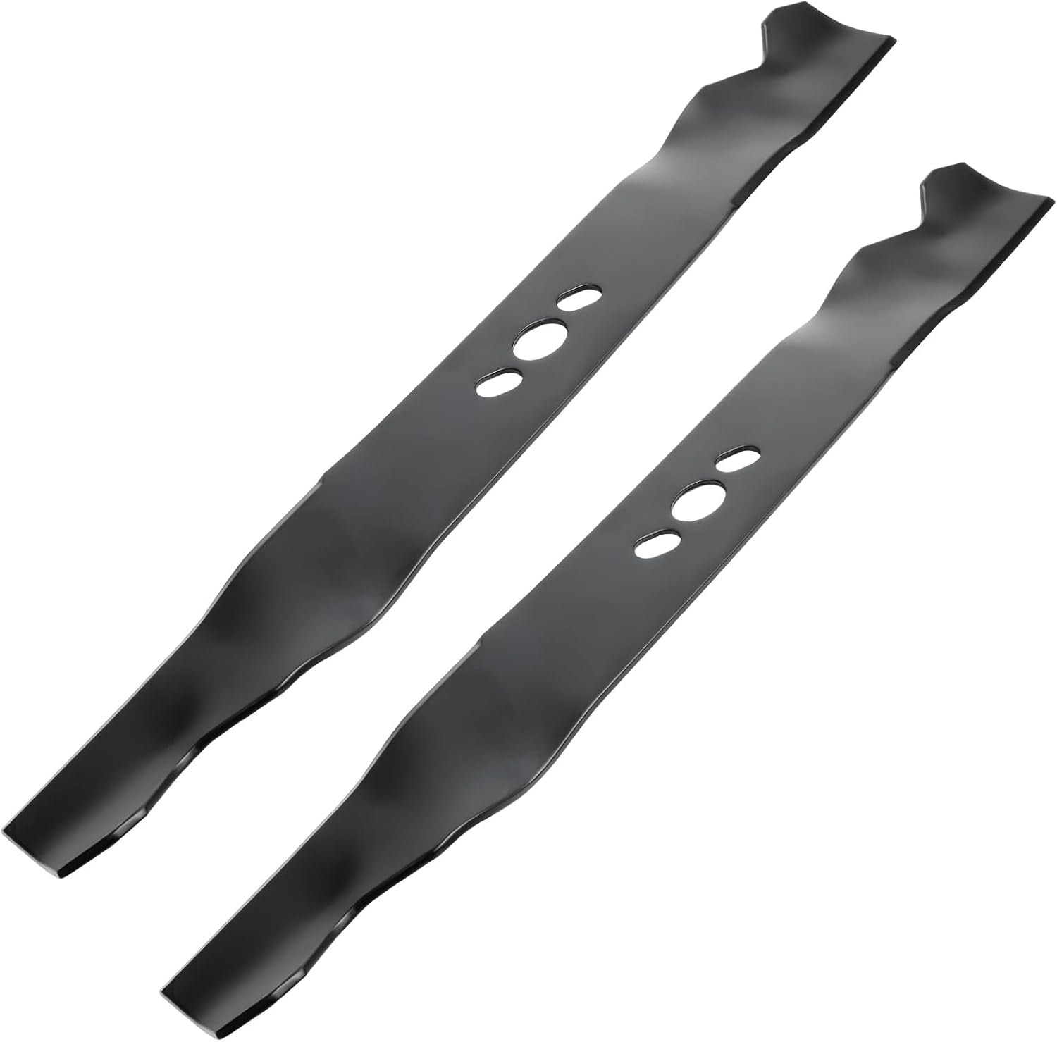 Fourtry Replacement 2105200317A 21" Mower Blades, Compatible with HyperTough Murray Blackmax MNA152701 MNA 152901 MNA 152903 MNA152905 Push Mower, Replace for 84005221 2105200317, 2 Pack