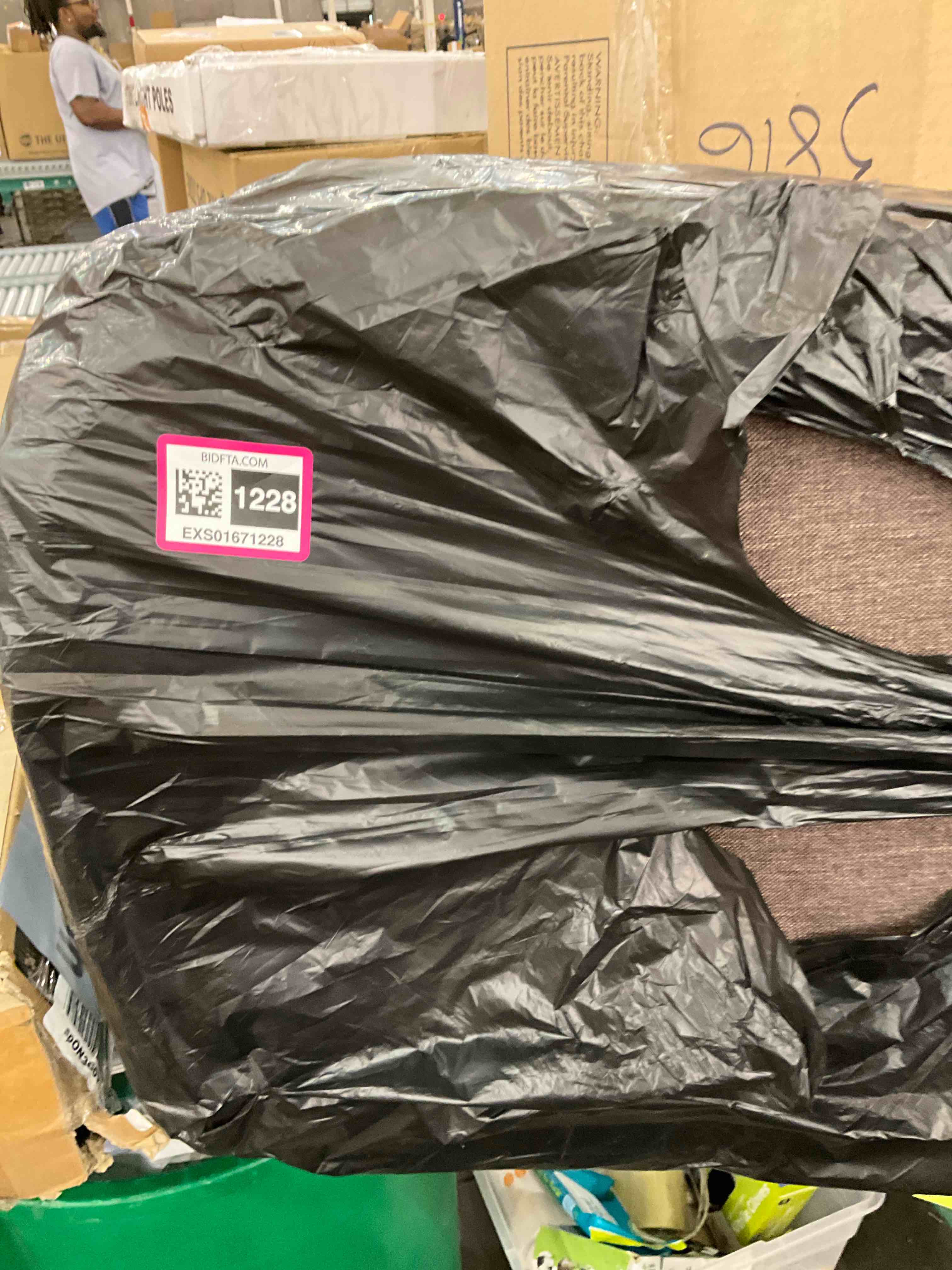 Dog Stairs, Romrol Dog Steps Ramp for High Bed and Couch, Dog Ramp with Durable Non-Slip Waterproof Fabric Cover, Pet Stairs for Small Dogs and Cats or Pets Joints, 4-Tiers,Coffee