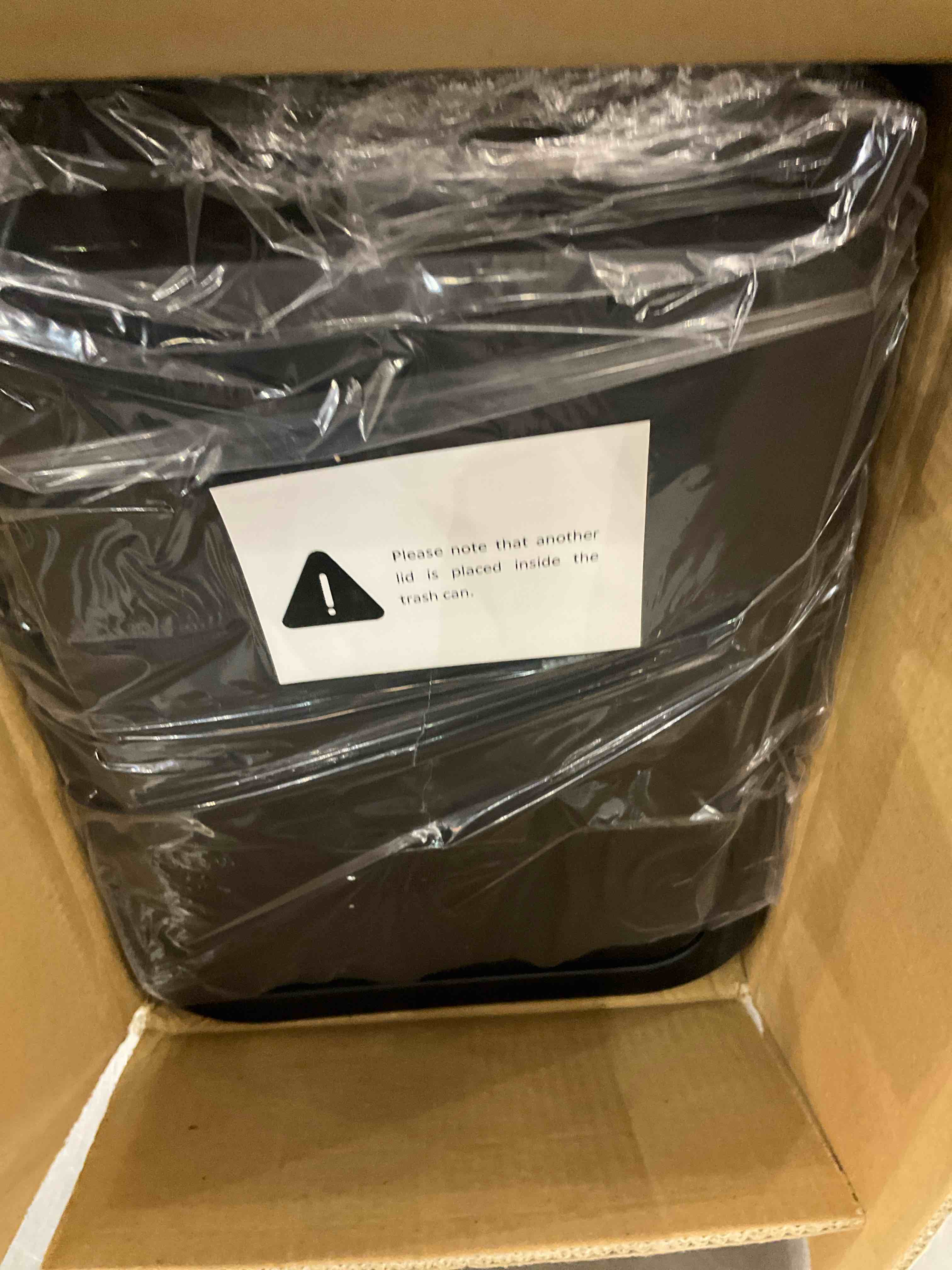 ITCPRL Bathroom Trash Can with Lid, 2 Pack 4 Gallons/15 Liters Garbage Can with Pop-Up Lid, Small Plastic Trash Can, Slim Trash Bin Waste Basket for Bathroom, Bedroom, Office, Living Room(Black)