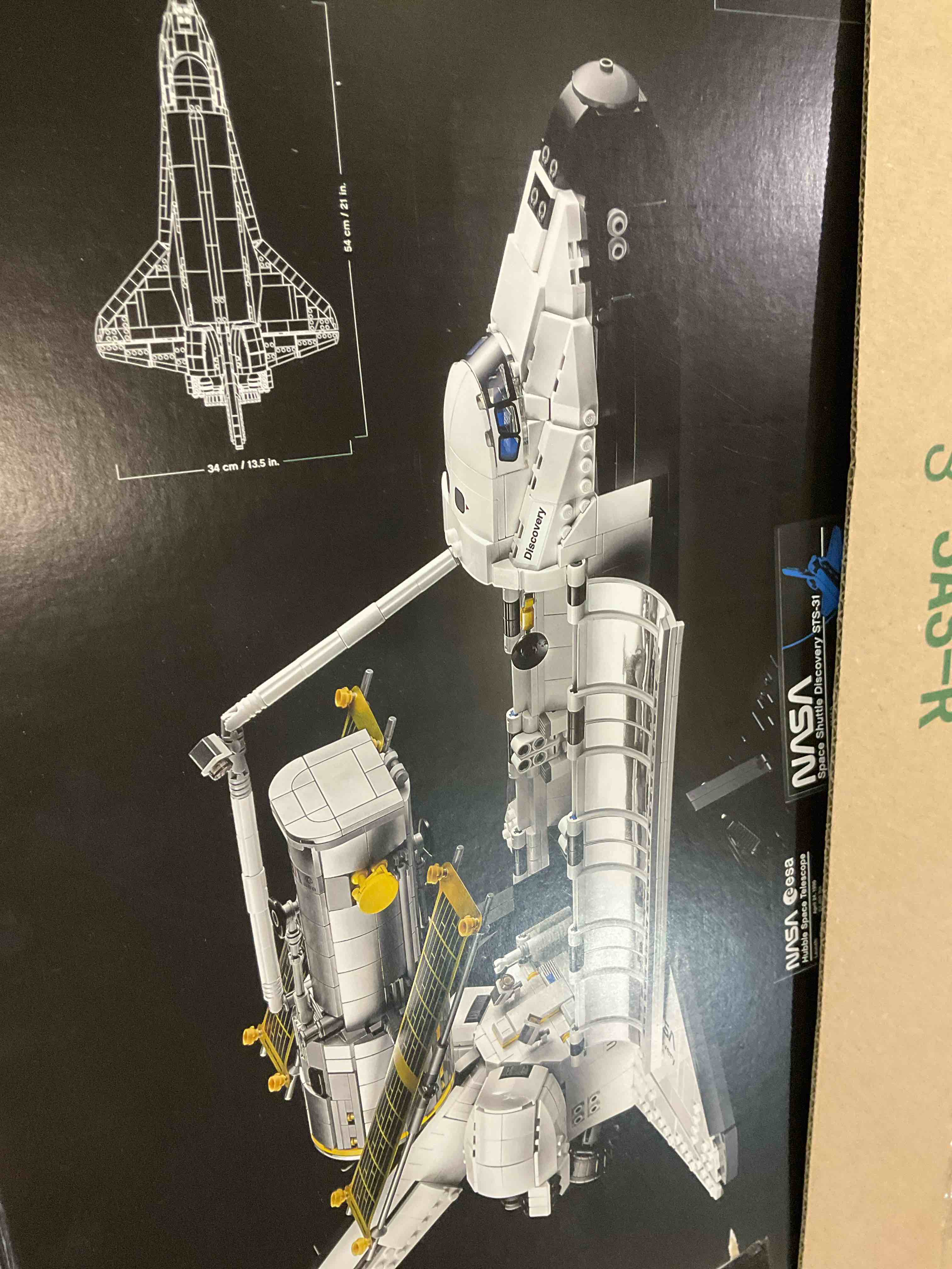 Coete nasa  Blanca de Lego 