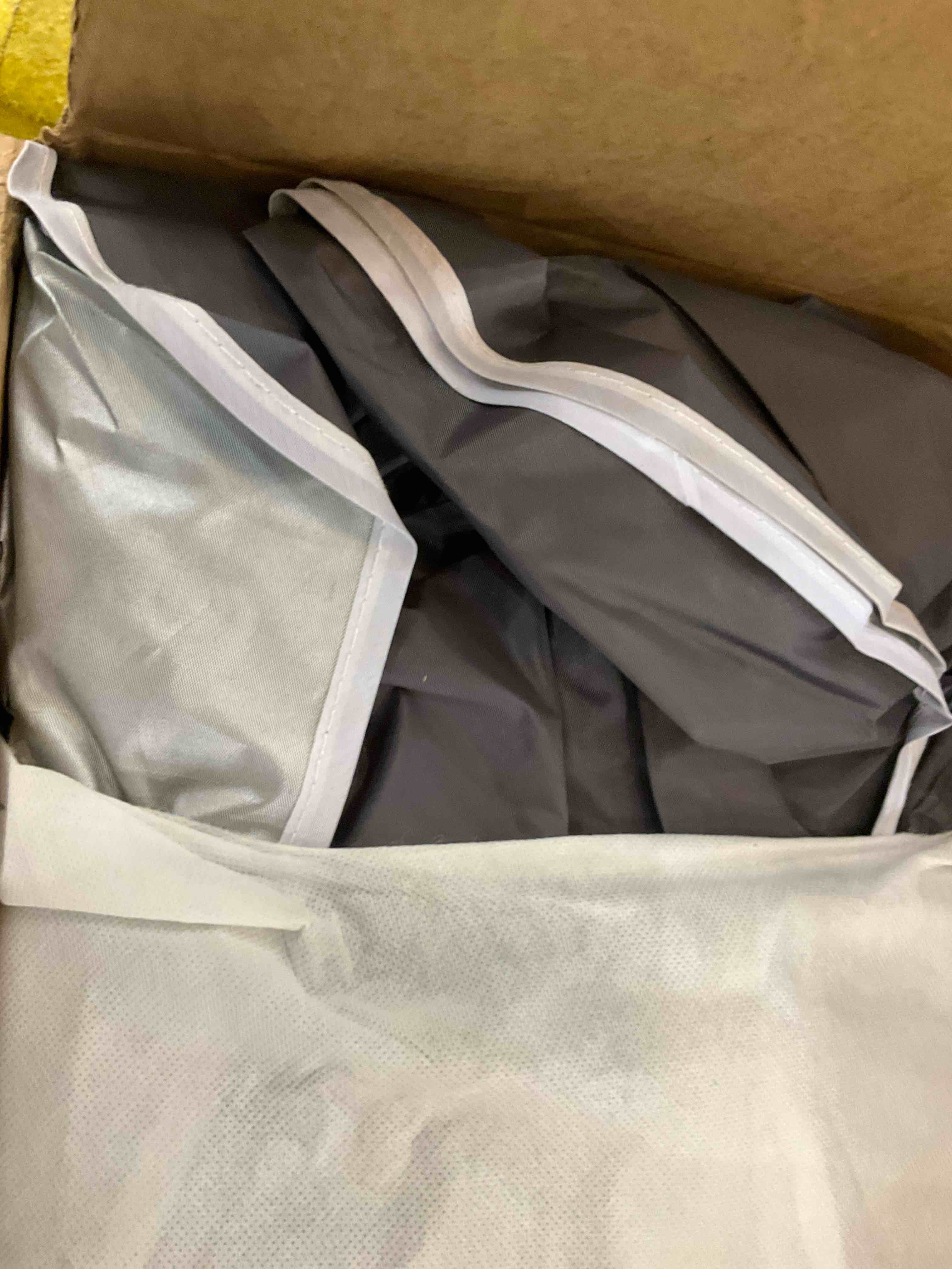 Sunnydaze 12x12 Foot Standard Pop-Up Canopy Shade - Heavy-Duty Square PU-Coated 150D Oxford Fabric Replacement Top for Canopy - Gray