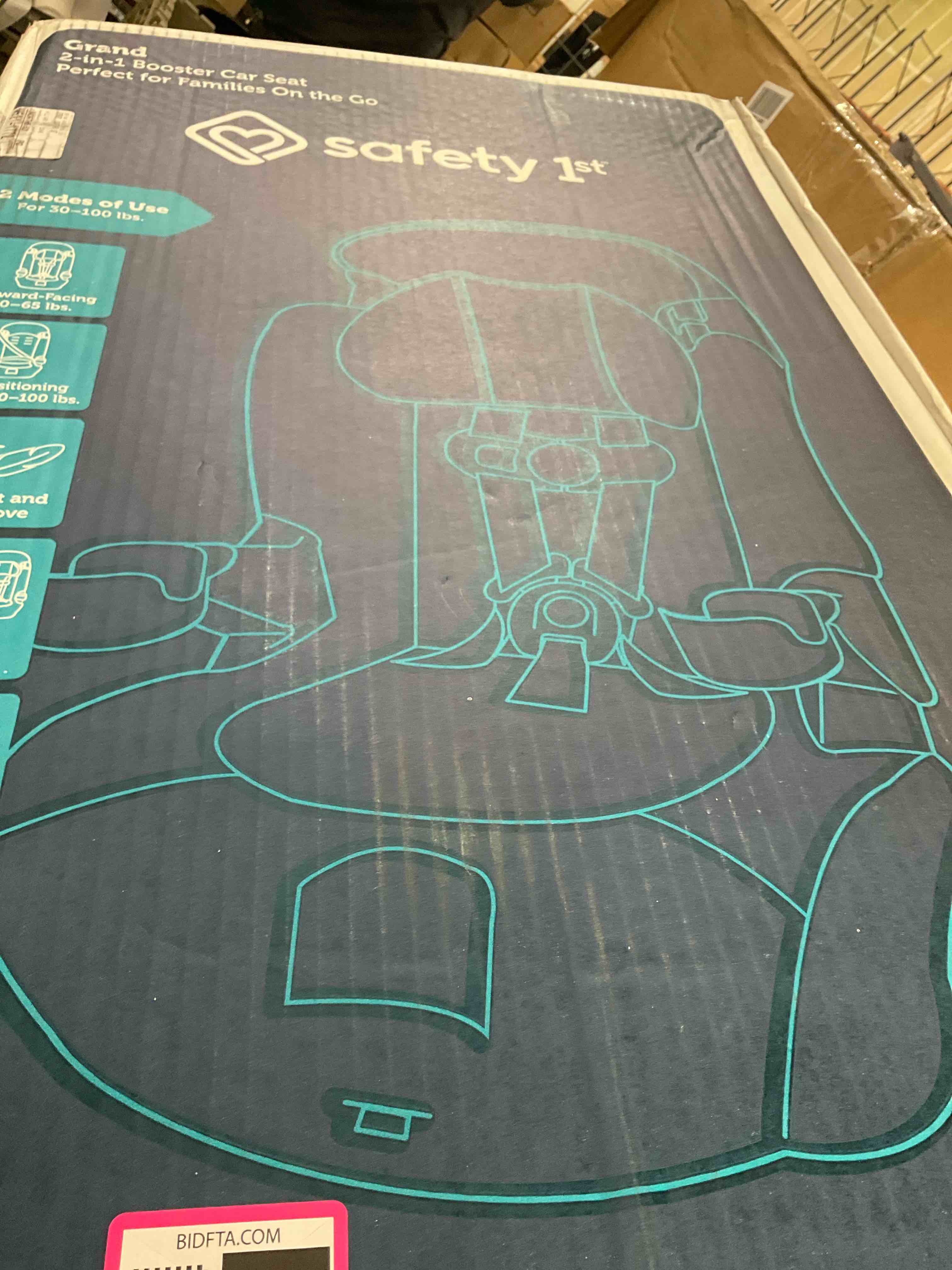 Safety 1st Grand Booster Car Seat, Sunrise Coral