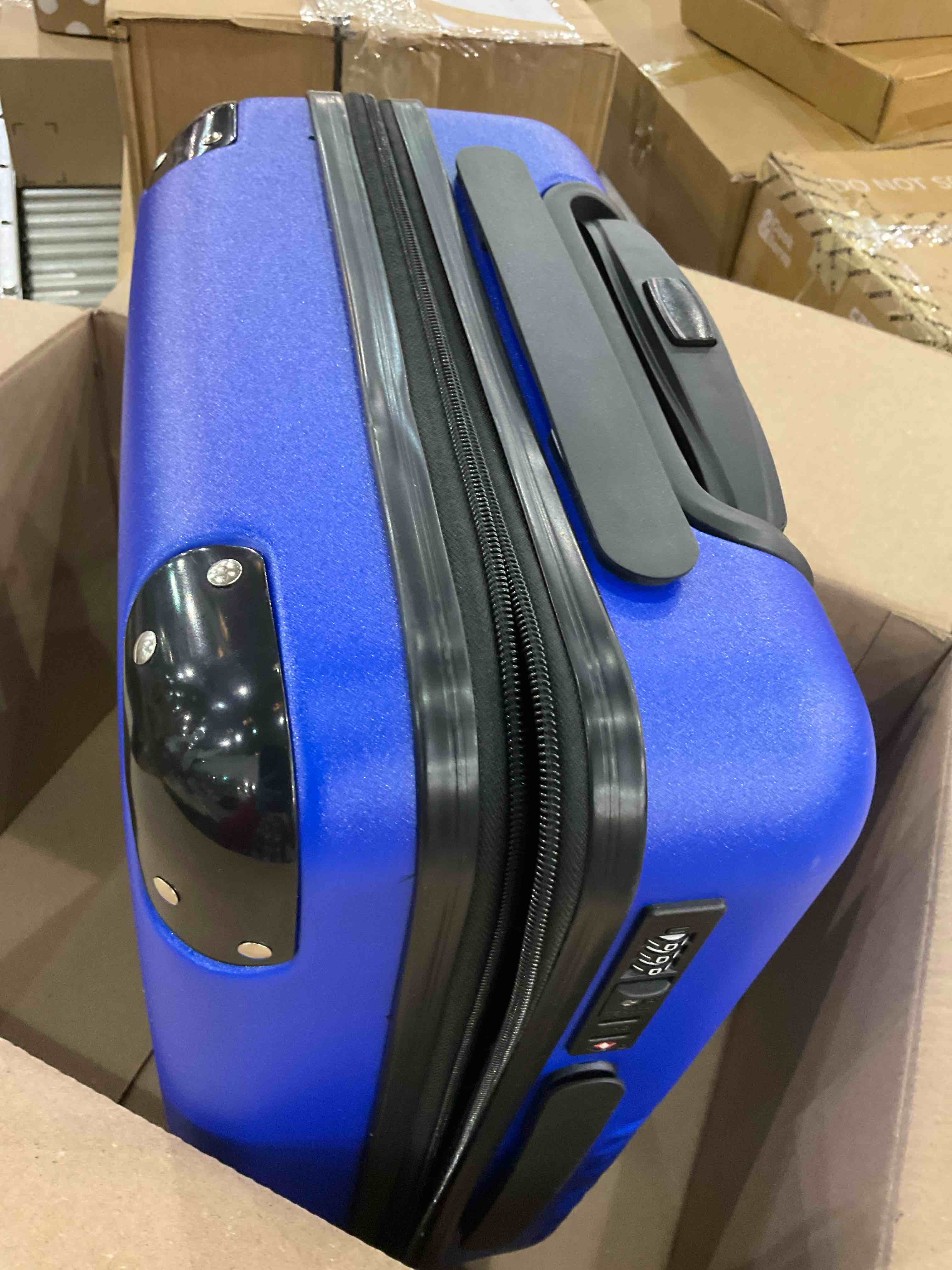 Take OFF Luggage 18 Inch Personal Item Removable Wheels Suitcase 2.0 Converts from Carry-On into Under the Seat Luggage and fits Sizers 18x14x8 Inches