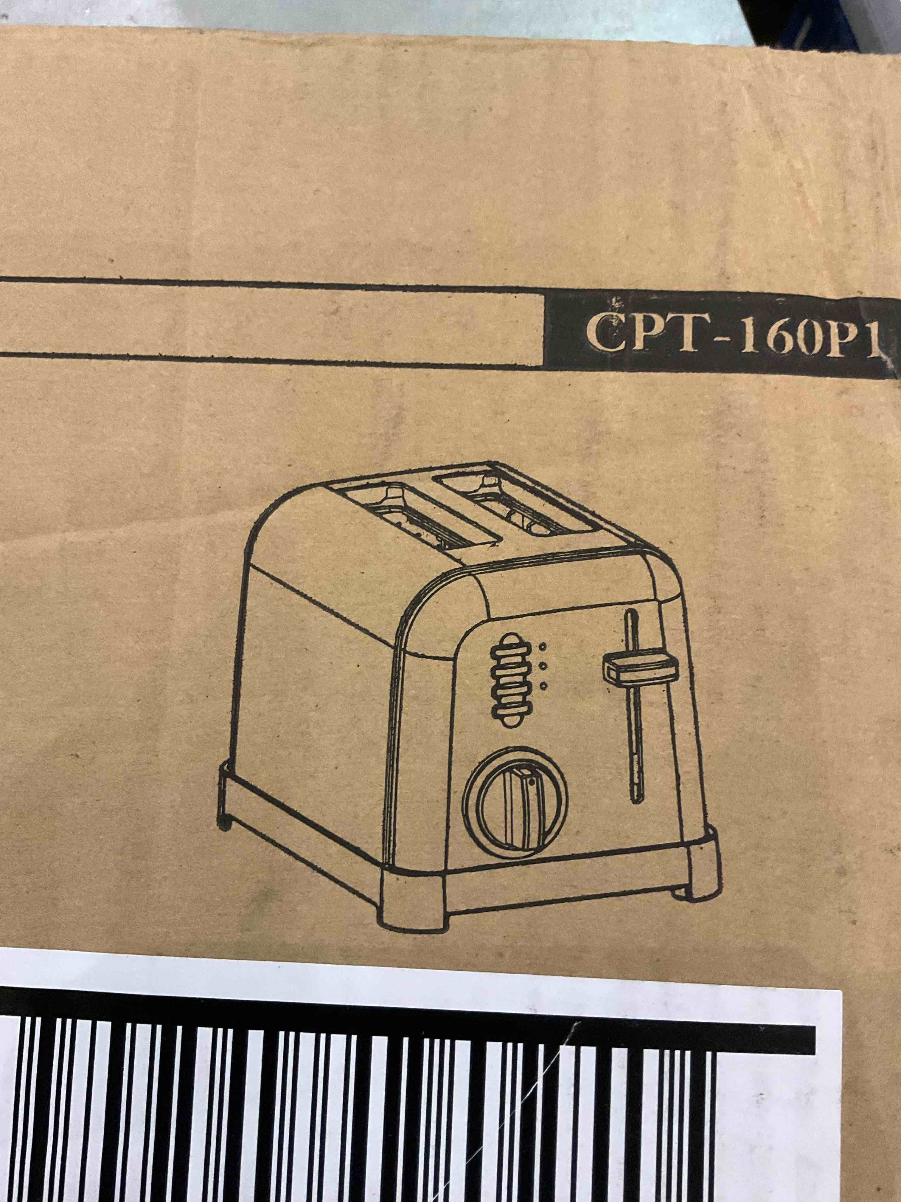 Cuisinart CPT-160 Metal Classic 2-Slice Toaster, Brushed Stainless