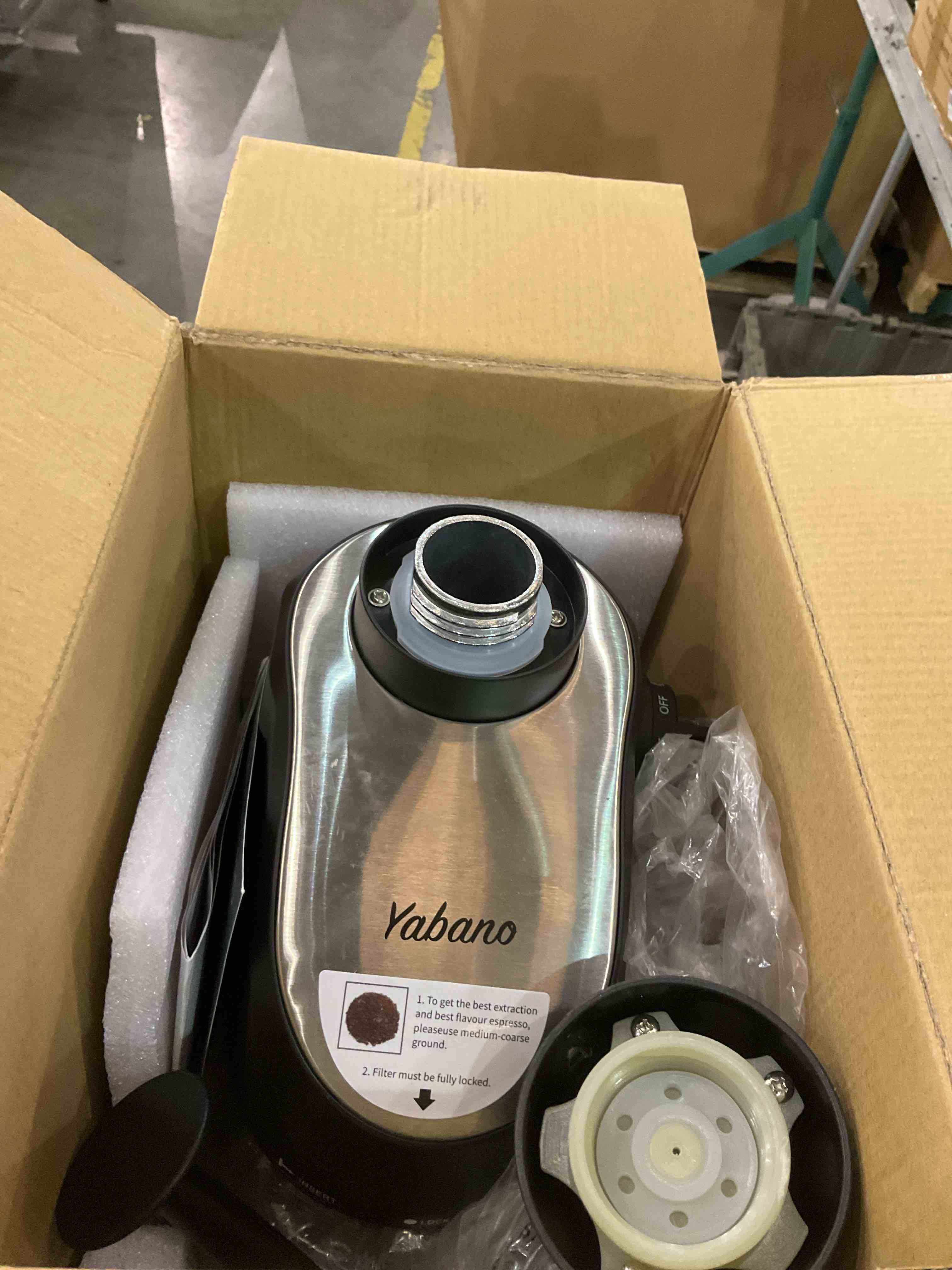 Yabano Espresso Machine, 3.5Bar Espresso Coffee Maker, Espresso and