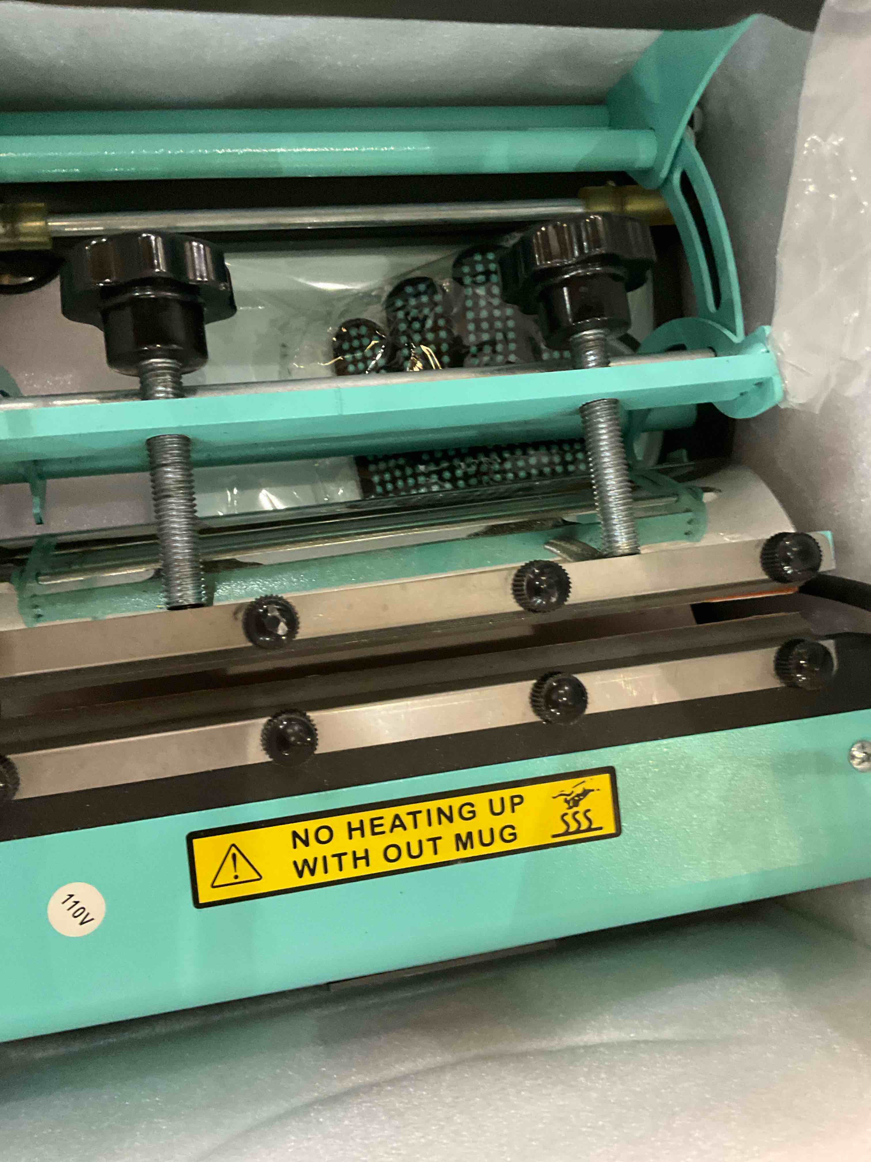 heat press machine vasos