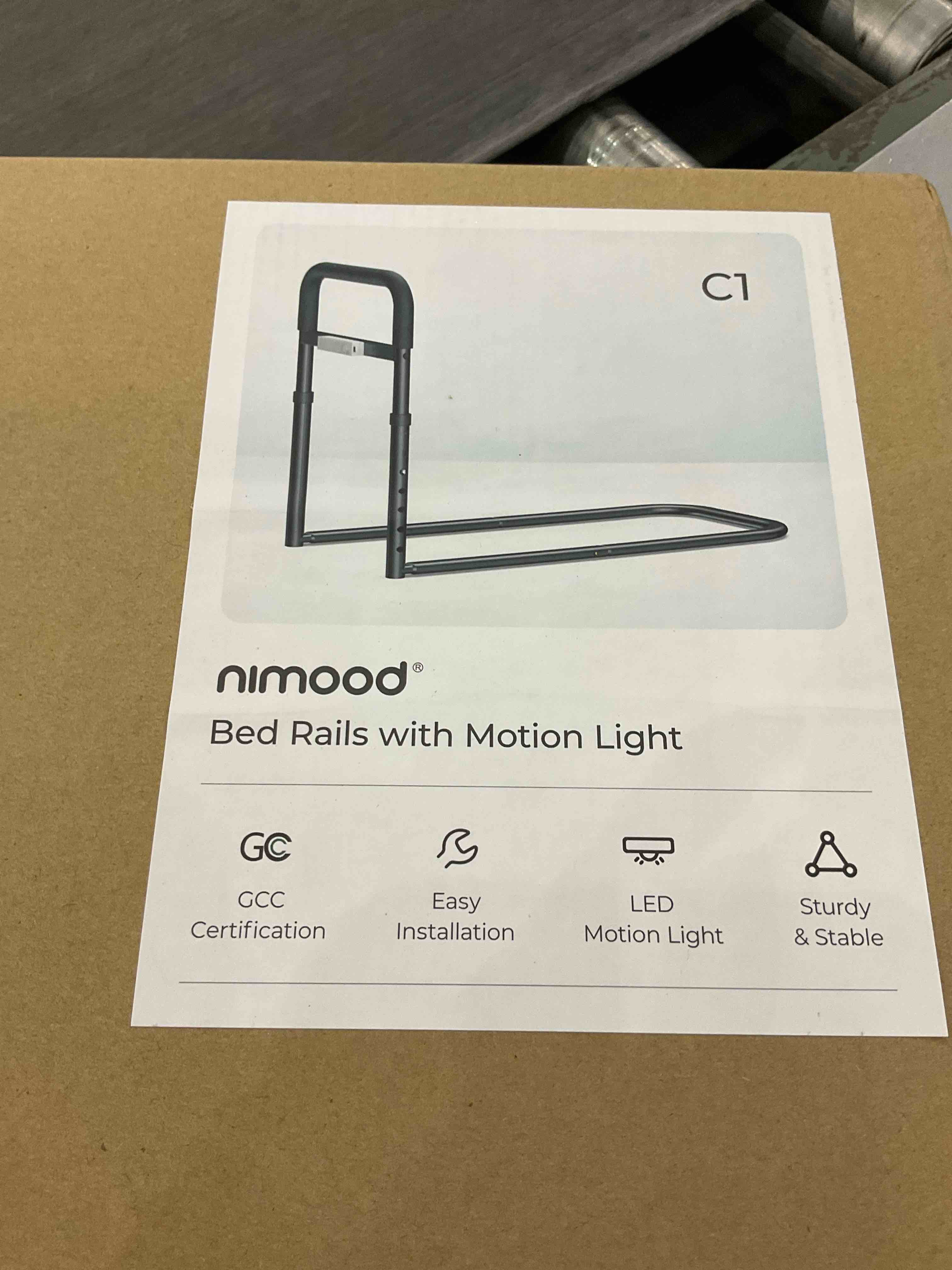 nimood® Bed Rails with Motion Light