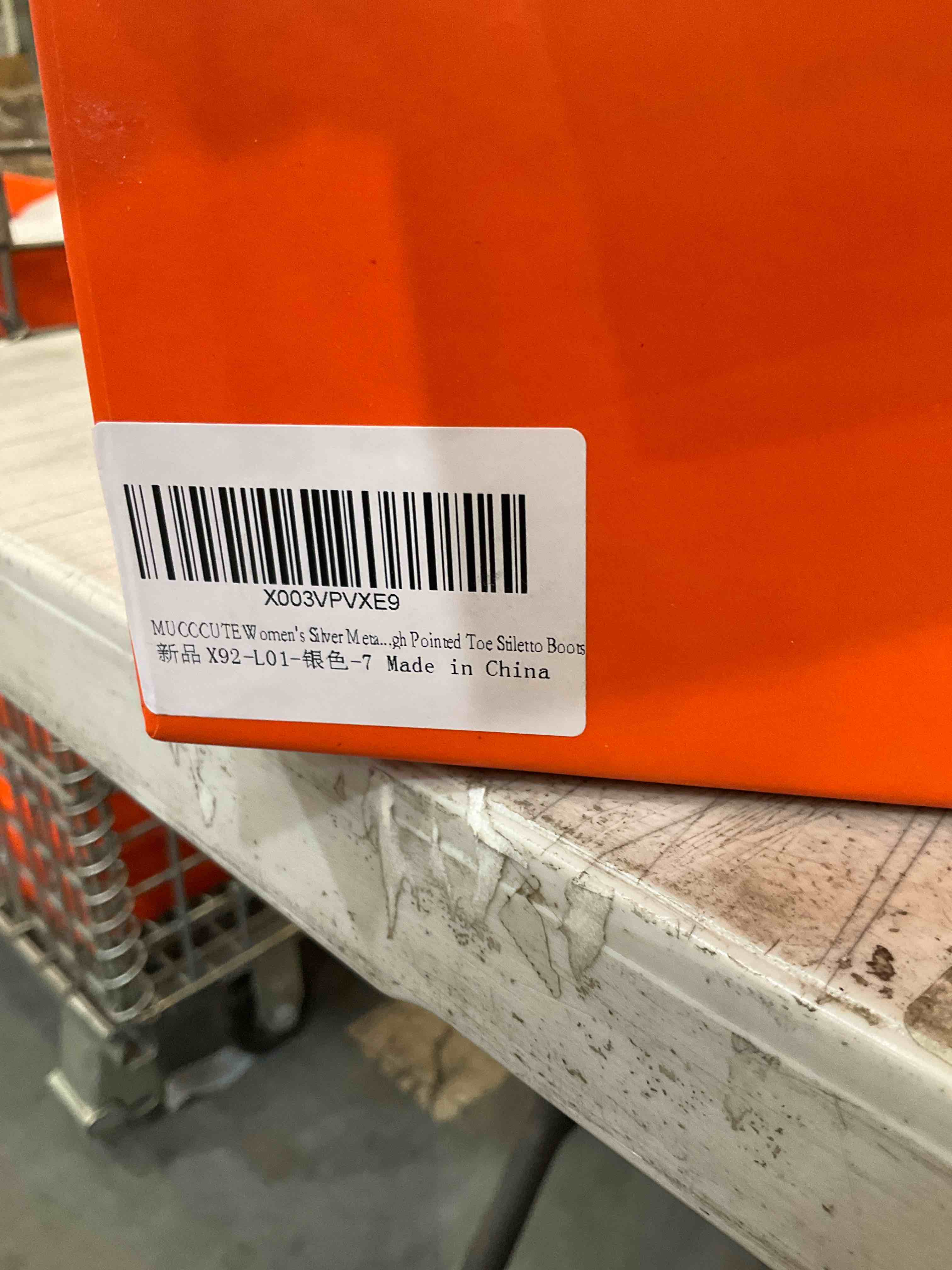 MUCCCUTE Women's Metallic Knee High Boots-Pointed Toe Stiletto Chrome Thigh High Boots-Sexy Fashion Long Boots