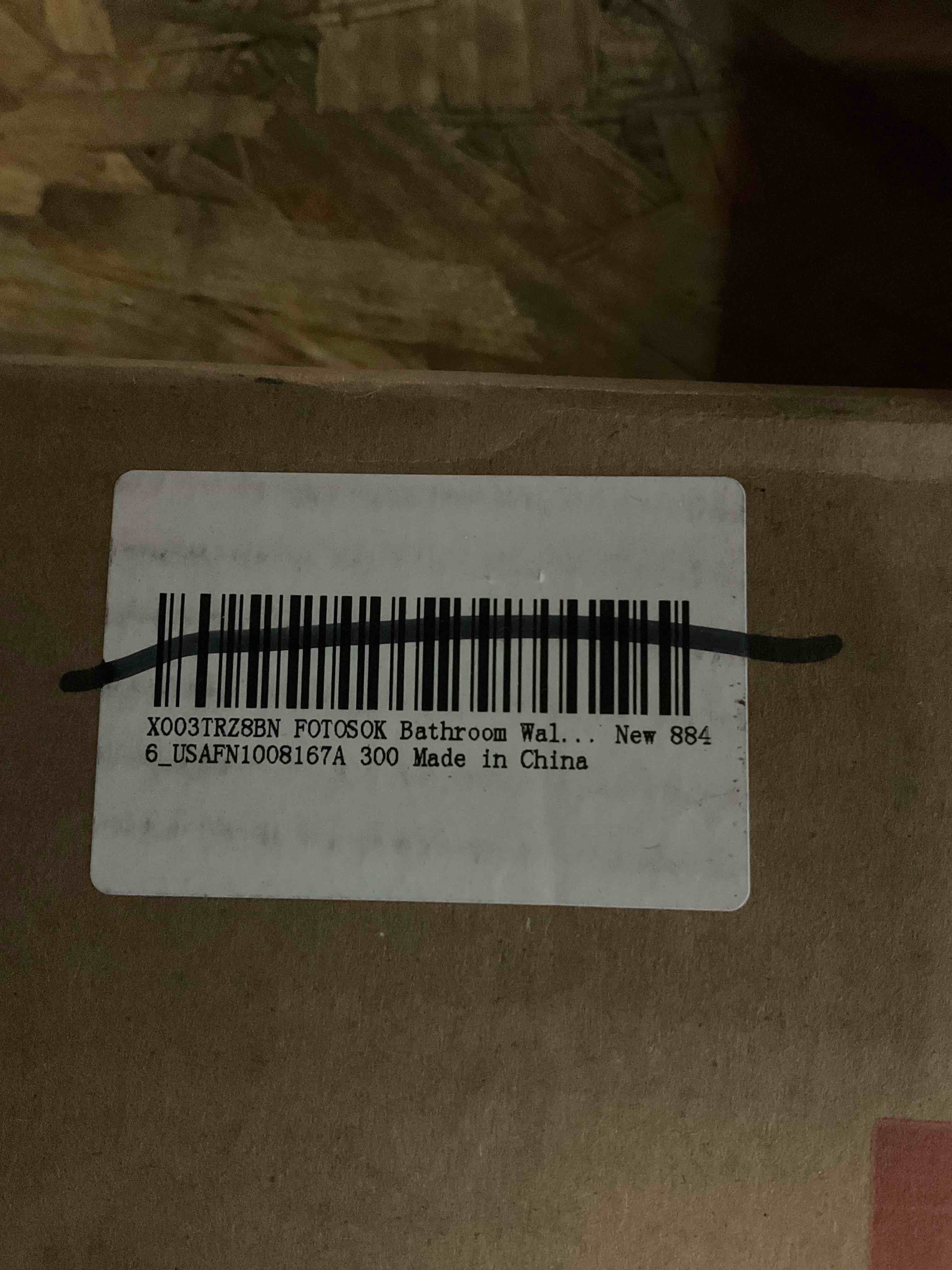 FOTOSOK Bathroom Wall Cabinet Medicine Cabinet, Wall Mounted Bathroom Mirror with Storage Mirror Cabinet with 2 Doors and Adjustable Shelf, Laundry Living Room, White