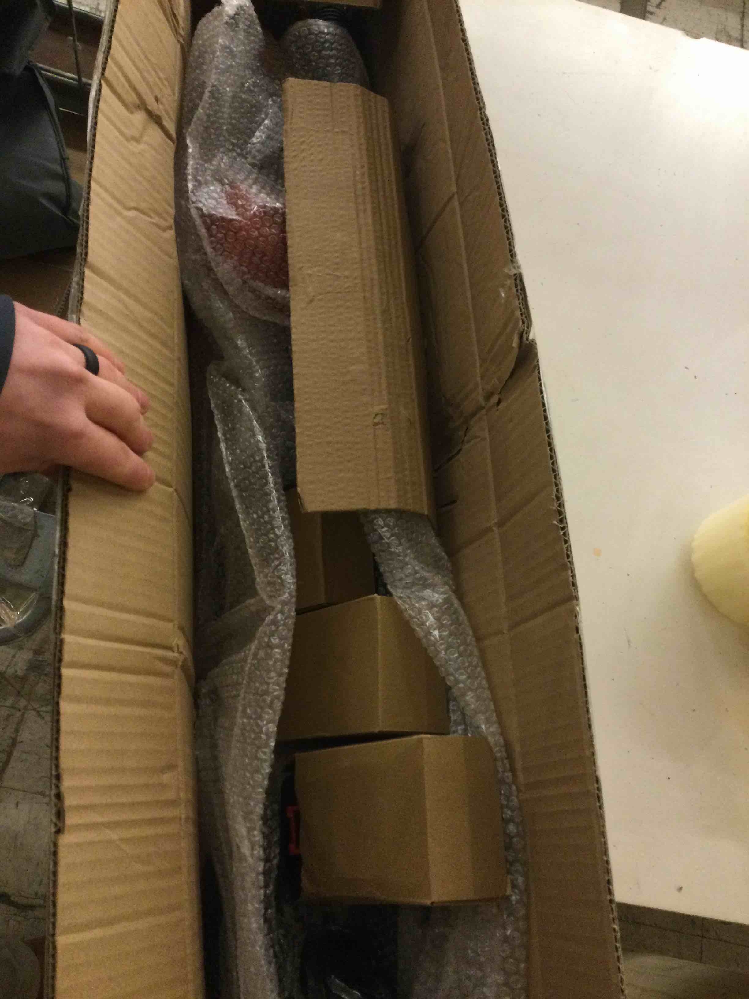 Condition photo showing New/Like New for MZK 20V MAX 23-inch Cordless Pole Hedge Trimmer Attachment, 8-Feet Reach, Electric Hedge Trimmer with Extension Pole, Multi-Angle (Two Batteries and Charger Included) 23”