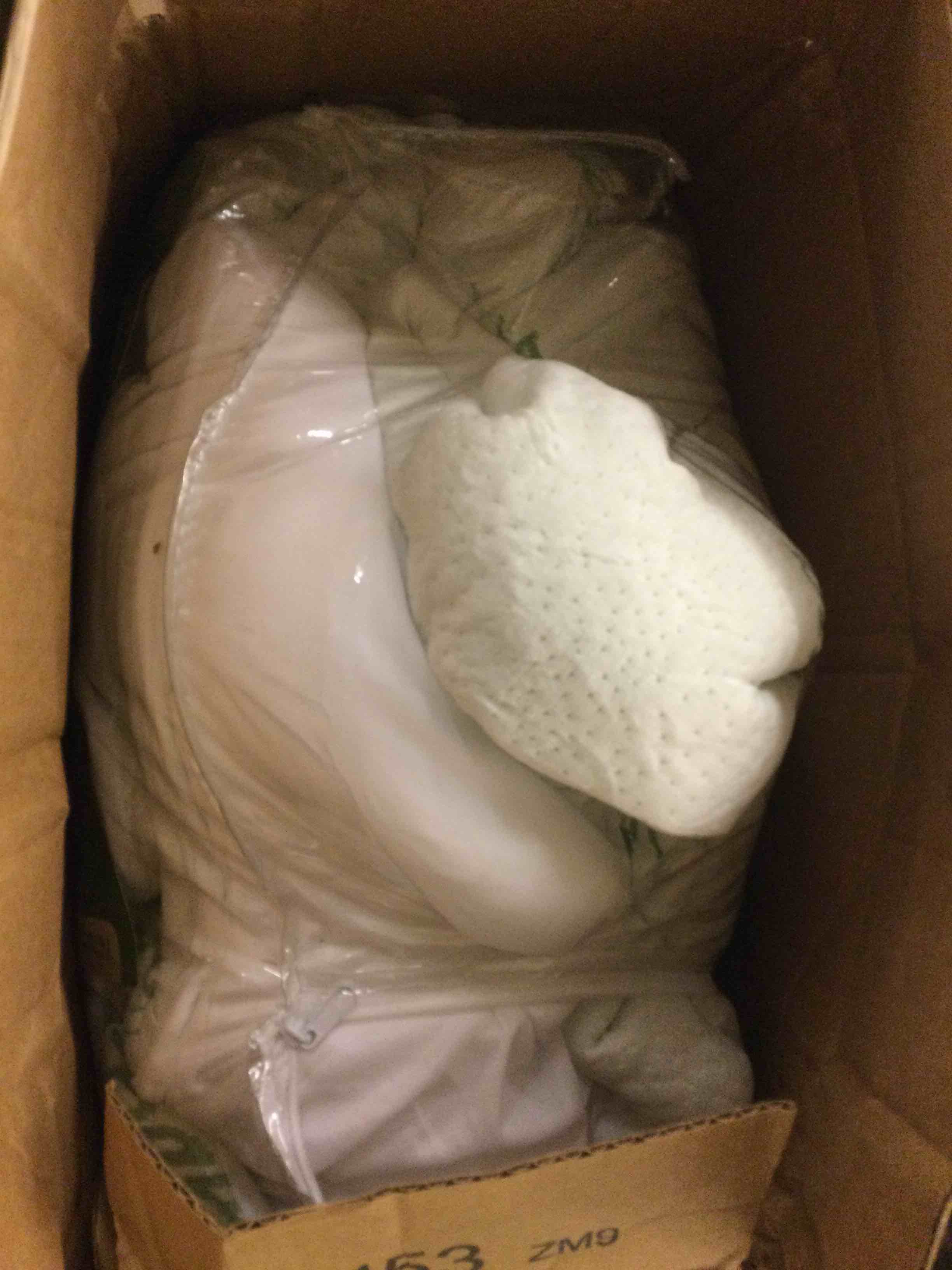 Condition photo showing As Is for Twin Mattress Topper, Viscose Derived from Bamboo Thick Pillow Top Mattress Pad with Deep Pocket, Naturally Cooling for Hot Sleepers, Soft for Back Pain Relief, Green