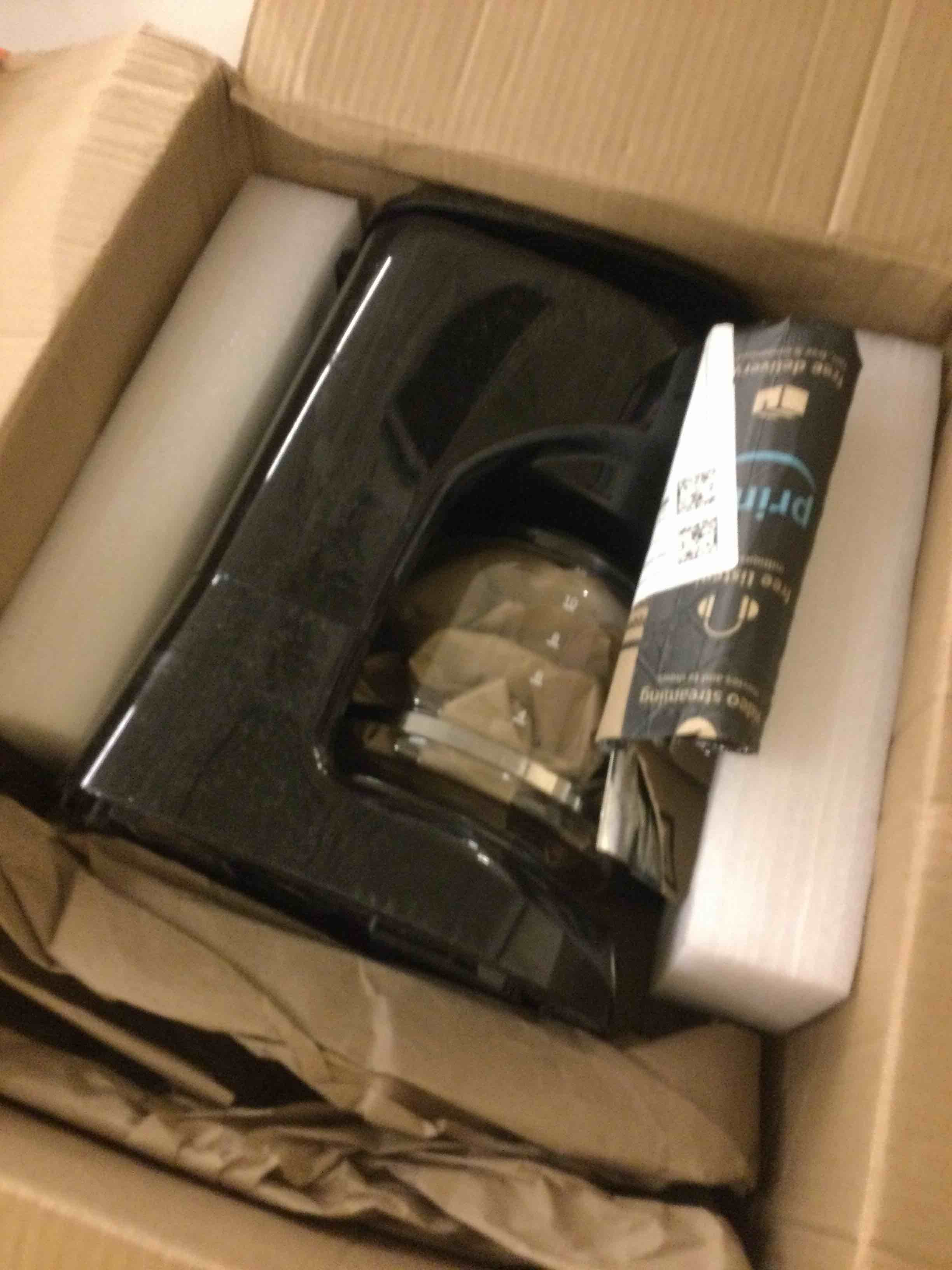 Condition photo showing As Is for Mueller 12-Cup Drip Coffee Maker - Borosilicate Carafe, Auto-Off, Reusable Filter, Anti-Drip, Keep-Warm Function, Clear Water Level Window Coffee Machine, Kitchen Essentials & Accessories Black