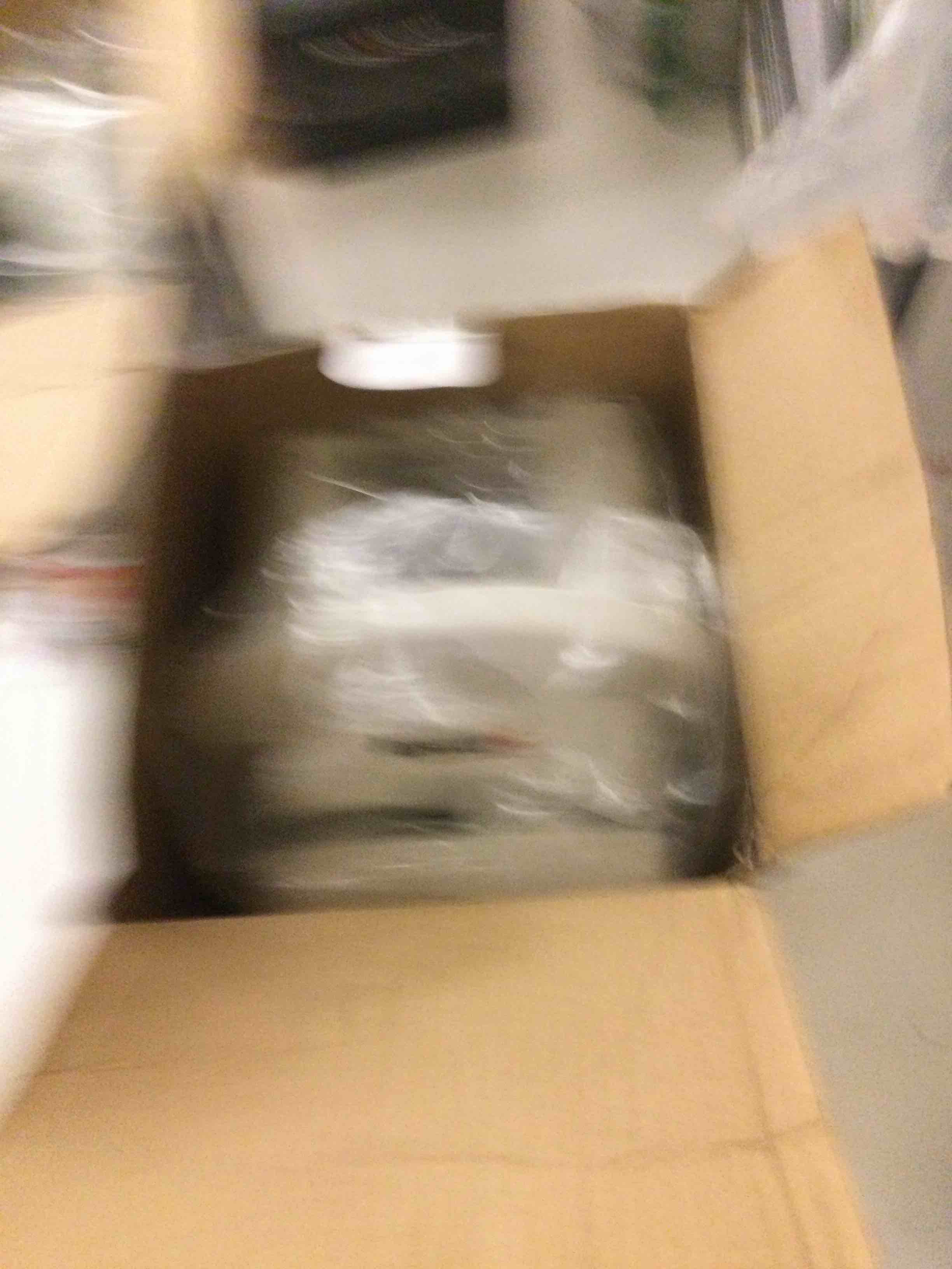 Condition photo showing New/Like New for Mueller Pro-Series All-in-One, 12 Blade Mandoline Slicer for Kitchen Vegetable Chopper, Vegetable Slicer and Spiralizer, Cutter, Dicer, Food Chopper, Grater, Kitchen Gadgets Sets with Container (B0B72DL8KL) (Colors Vary)