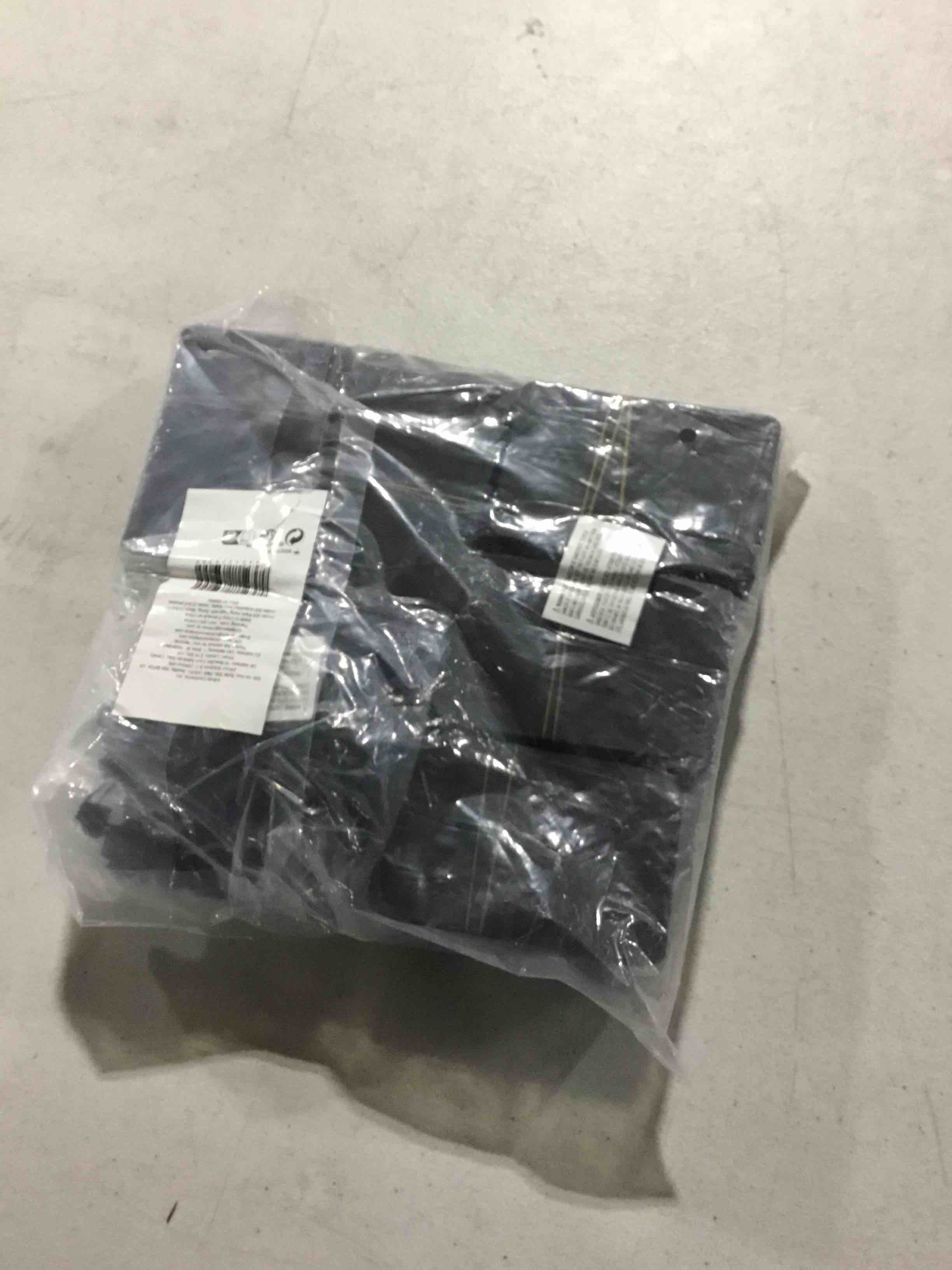 Condition photo showing item condition for 500 Pack Blank Hang Tags with String and Fasteners, 2 x 3.5 in Cardstock Paper Tags for Labeling, Pricing, and Gifting - Kraft black Tag for Retail, Clothing, Gifts, and Craft Projects