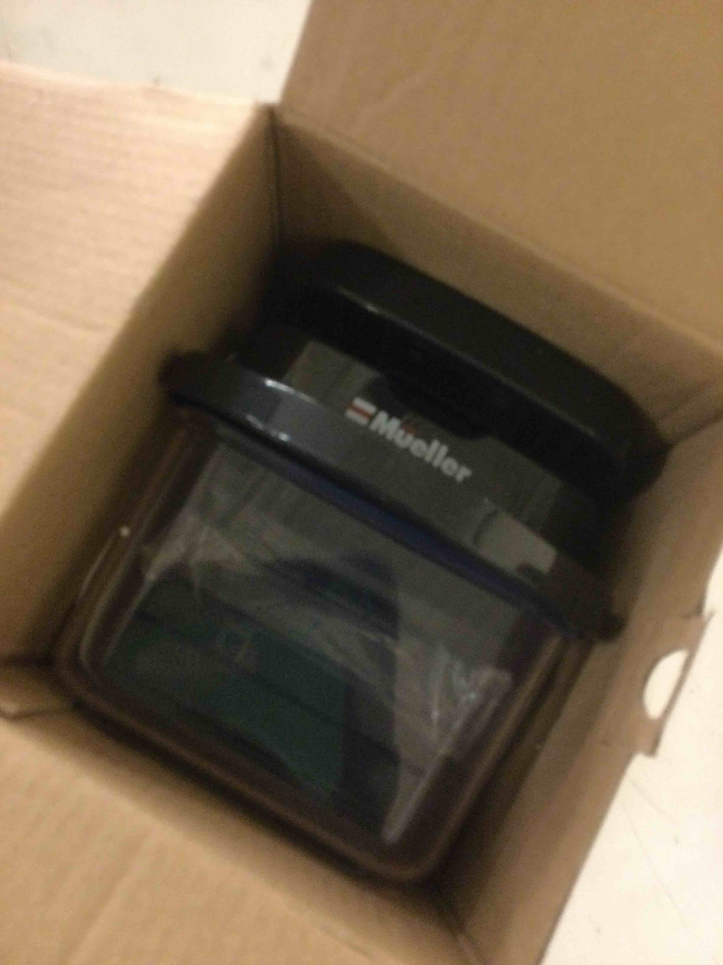 Condition photo showing Good Condition for Mueller Pro-Series 10-in-1, 8 Blade Vegetable Chopper, Mandoline Slicer, Onion Mincer, Cutter, Dicer, Veggie Chopper with Container, Kitchen Essentials & Gadgets, House Warming Gifts New Home, Black