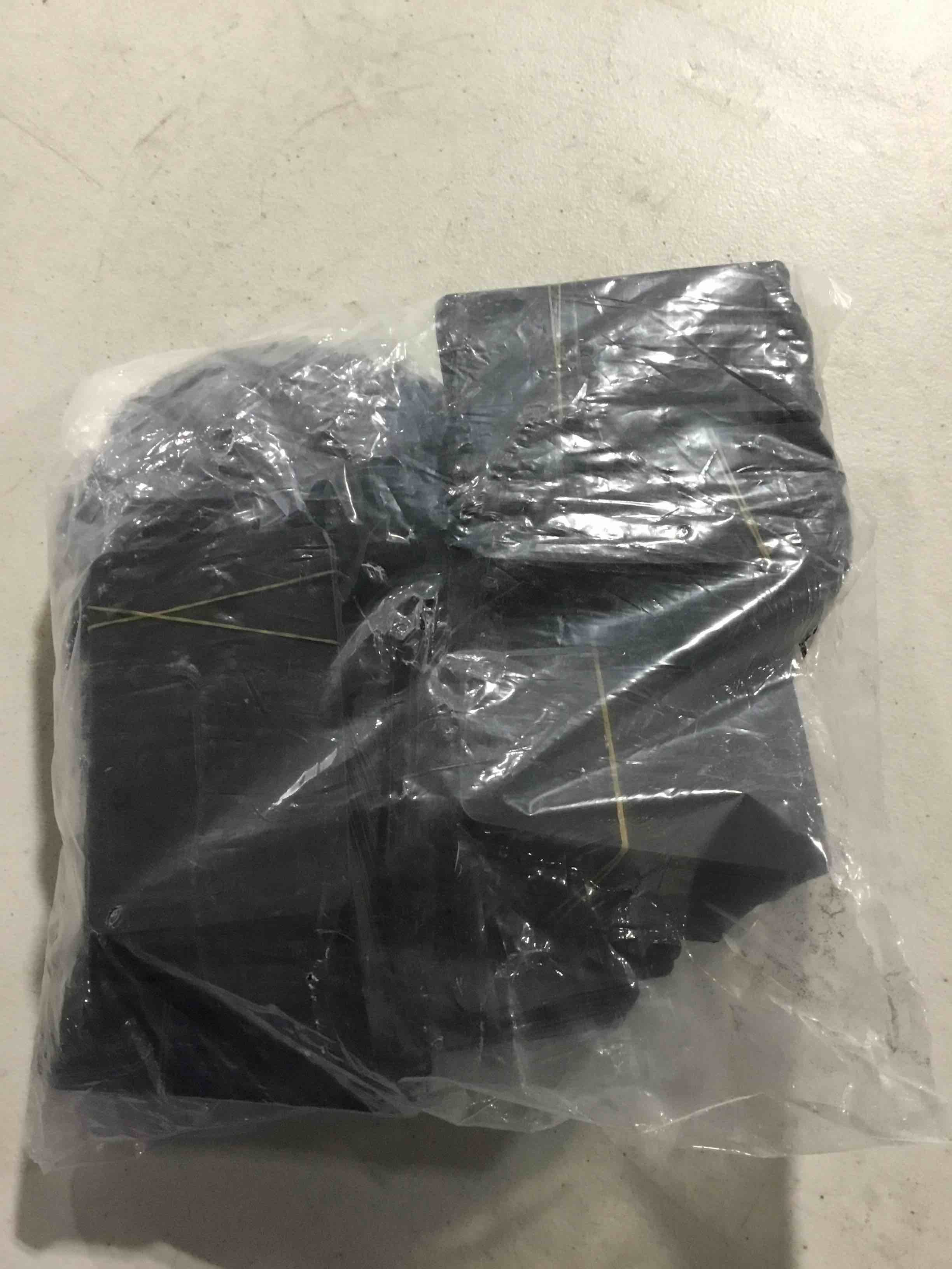 Condition photo showing Good Condition for 500 Pack Blank Hang Tags with String and Fasteners, 2 x 3.5 in Cardstock Paper Tags for Labeling, Pricing, and Gifting - Kraft black Tag for Retail, Clothing, Gifts, and Craft Projects