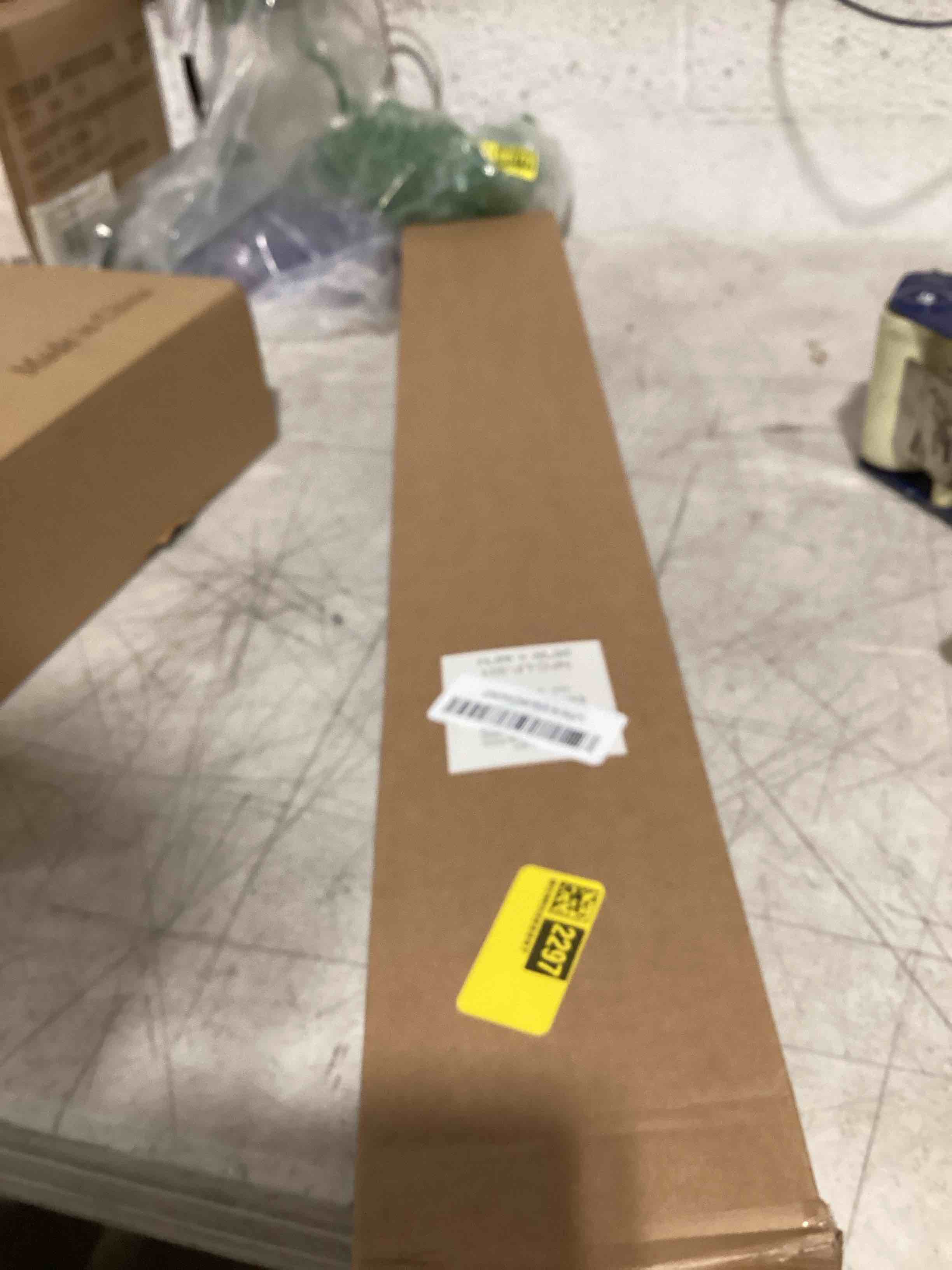 Condition photo showing Good Condition for lazblinds no tools no drill cordless cellular shades, blackout light blocking honeycomb shades for home, thermal insulation blinds for windows, 26" w x 64" h, white blackout-white 26" w × 64" h