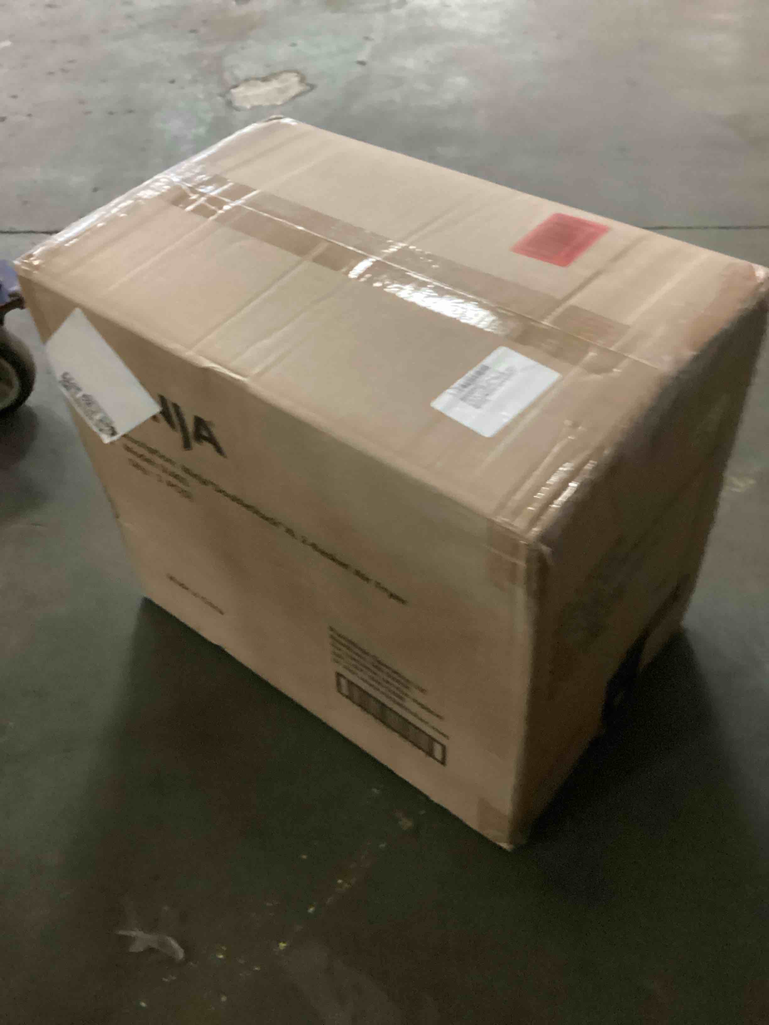 Condition photo showing New/Like New for ninja air fryer, 10qt doublestack xl 2-basket, compact design, cooks 5lb whole chicken, feeds up to 8 people, 6-in-1 air fryer, roast, bake & more, easy to clean, dishwasher safe parts, grey, sl401 10 qt