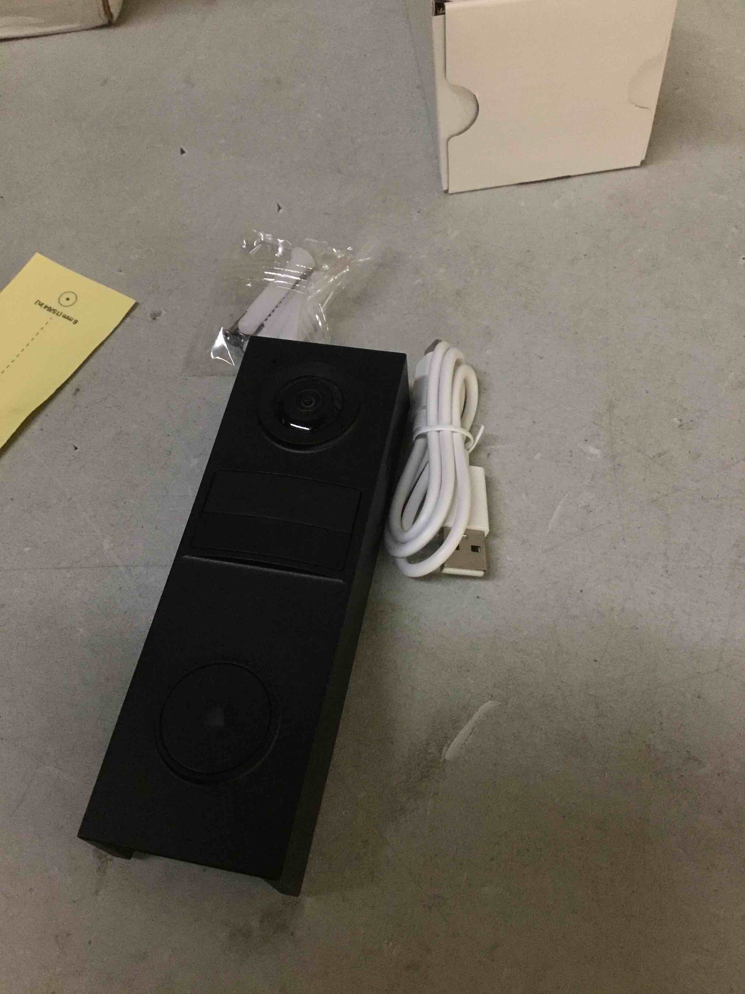 Condition photo showing As Is for tapo 2k wireless smart video doorbell - 160° ultra-wide view, person detection, 2-way talk, ring call, night vision, subscription-free local storage or optional cloud, d205 battery powered, doorbell only
