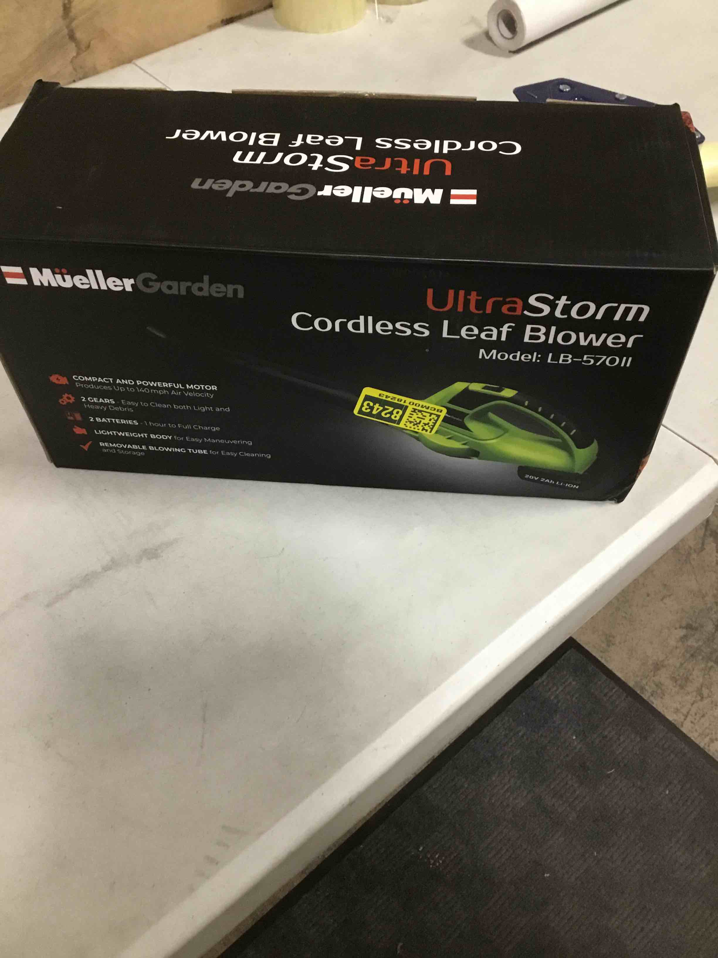 mueller garden ultra storm cordless leaf blower