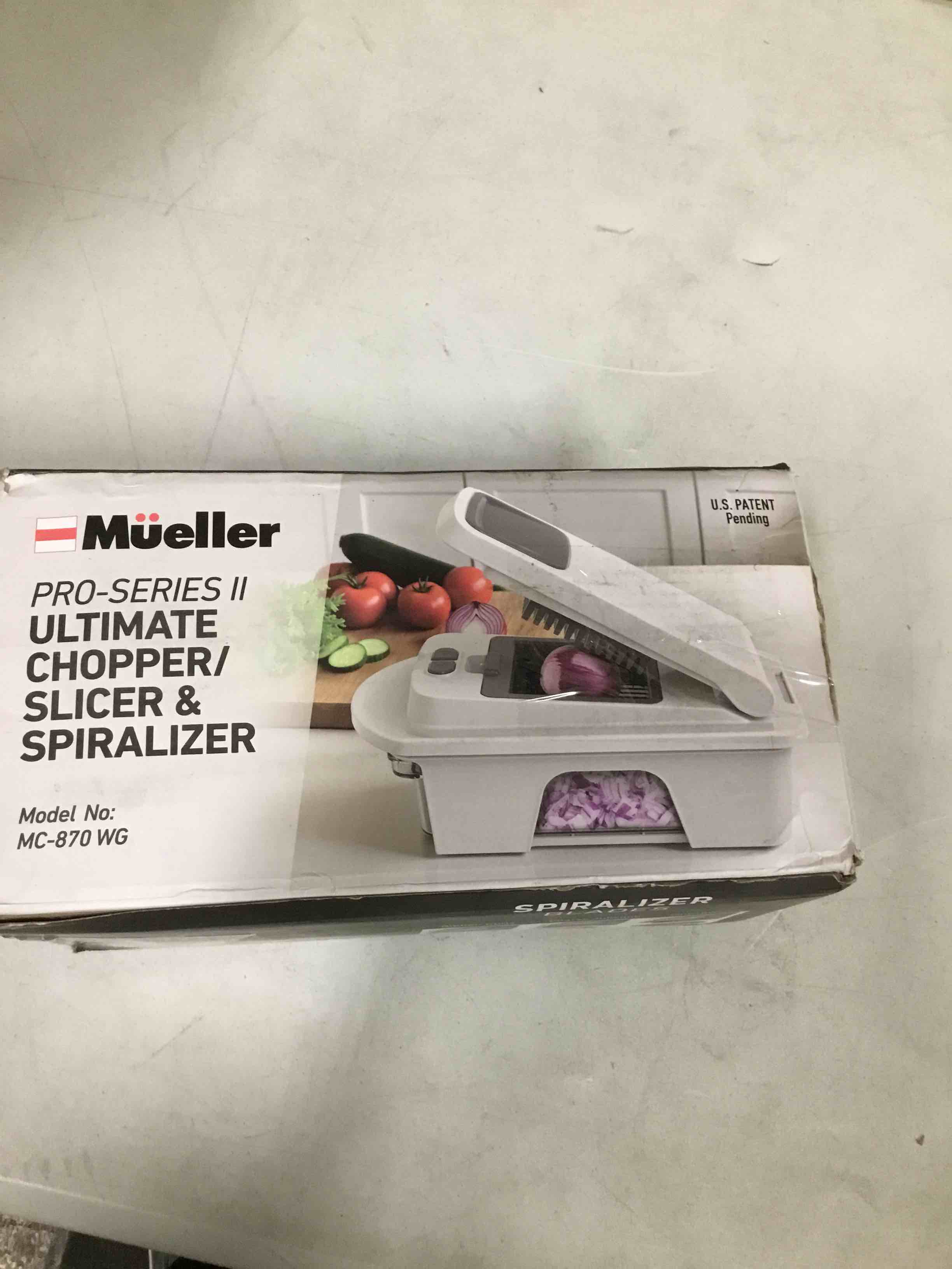 mueller ultimate chopper/slicer and spiralizer