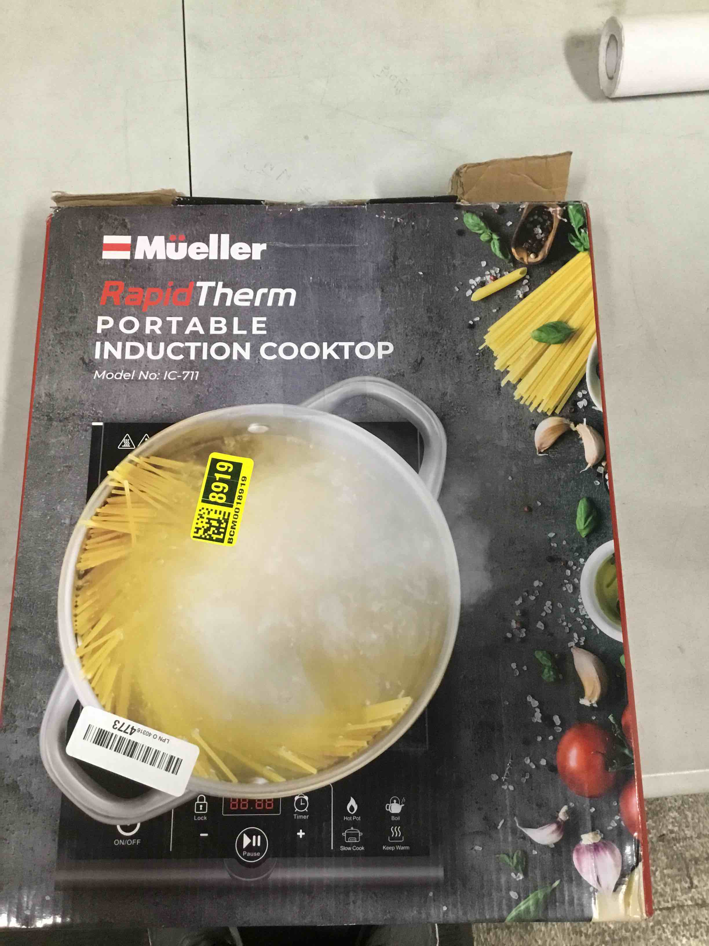 mueller rapidtherm portable induction cooktop
