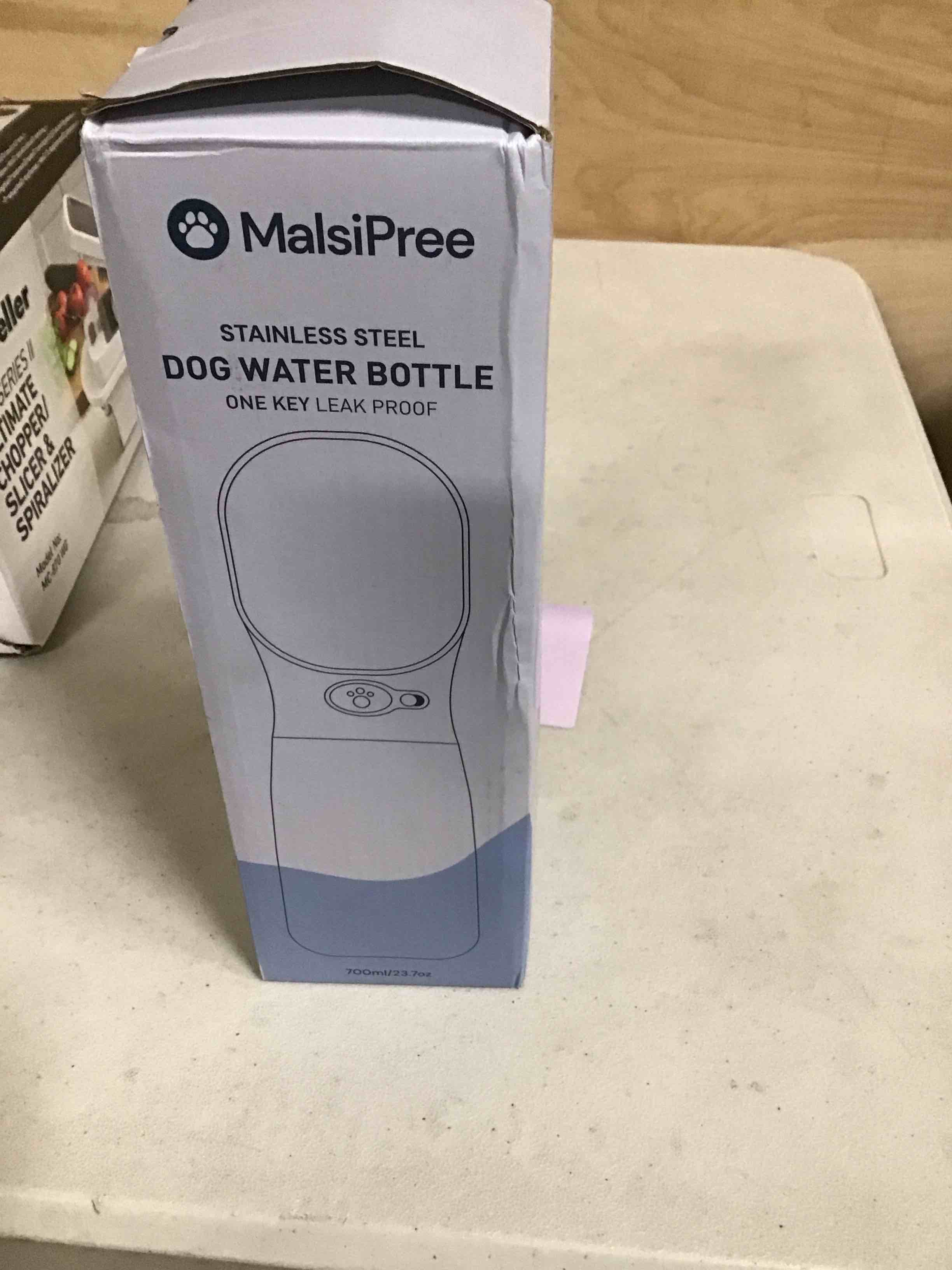 malsipree dog water bottle