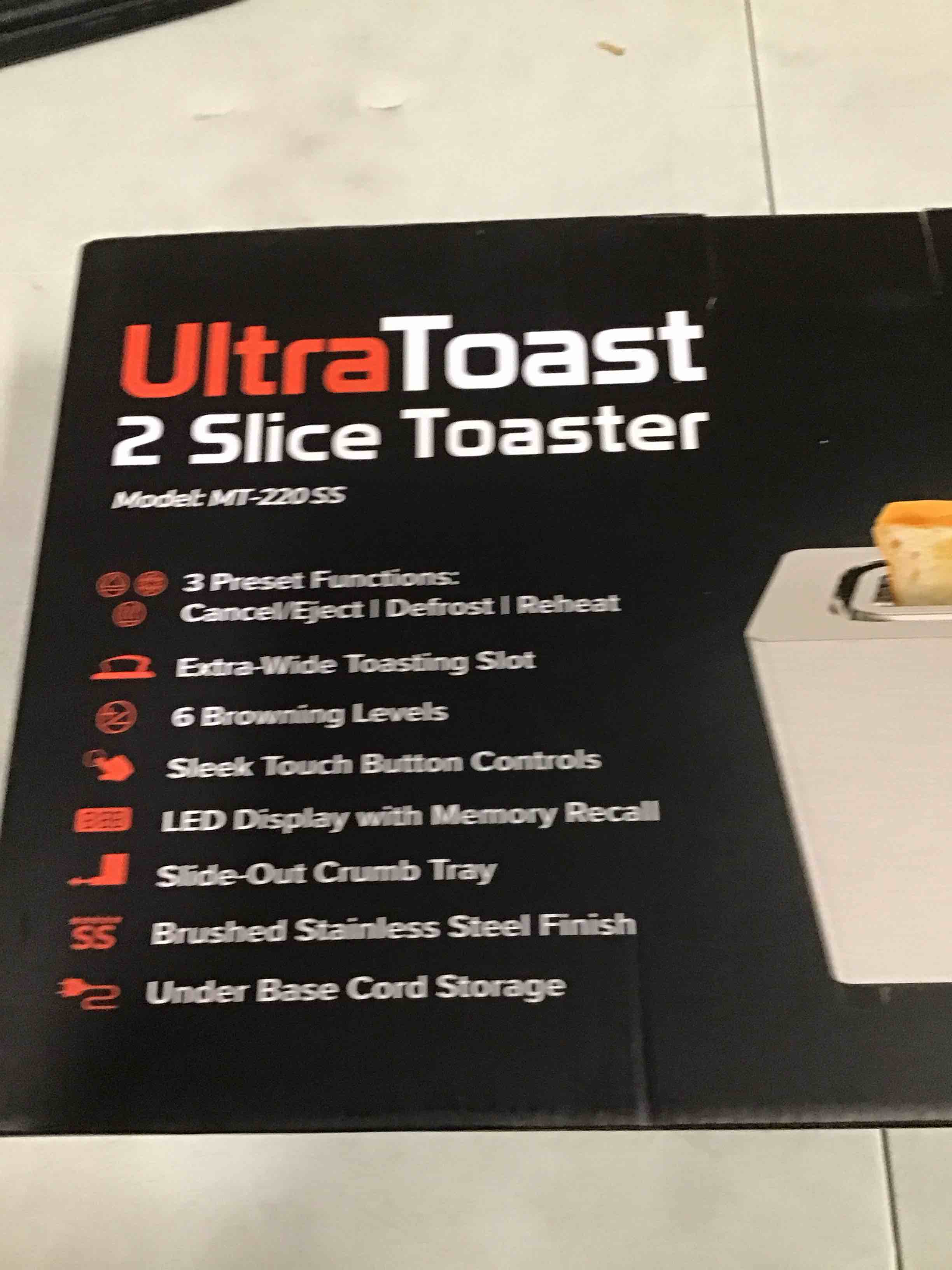 mueller ultra toast 2 slice toaster