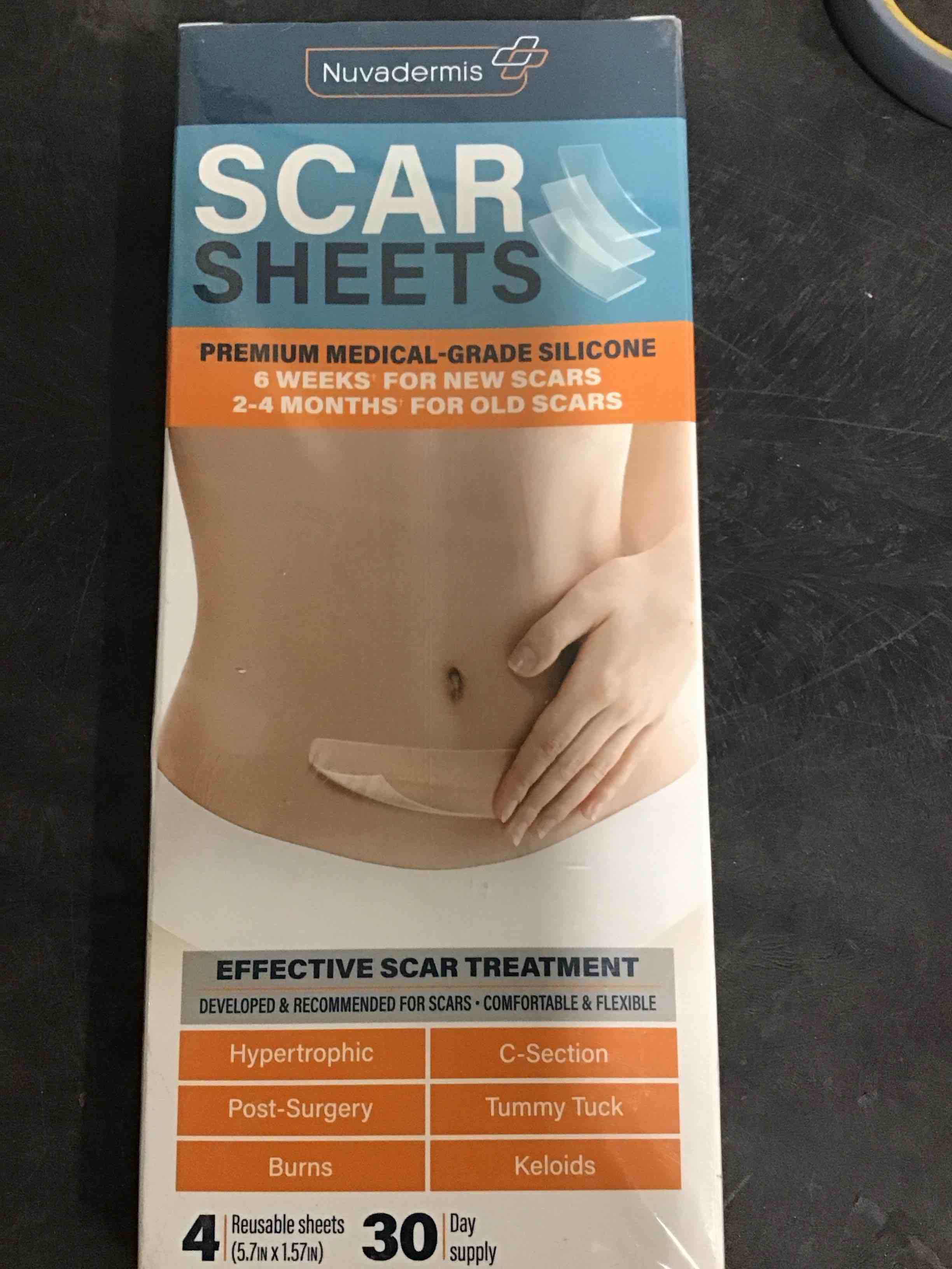 Condition photo showing Good Condition for scar sheets