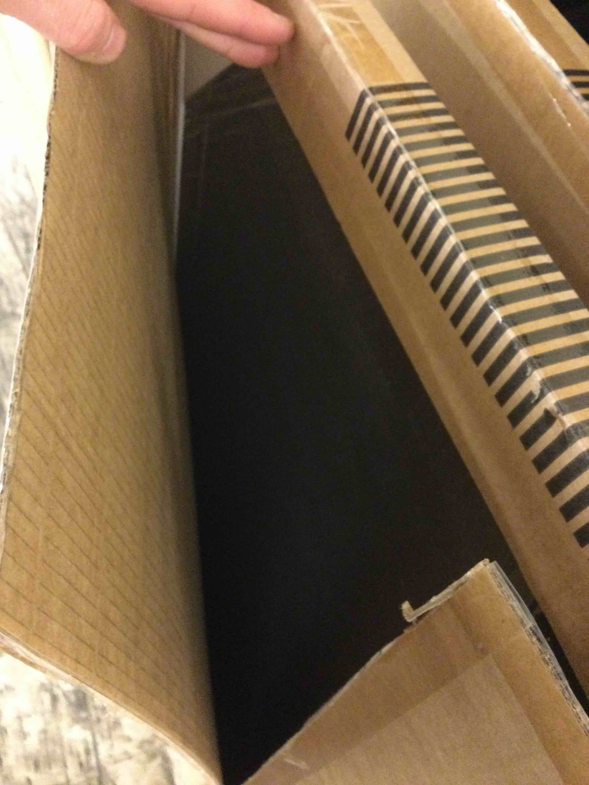 Condition photo showing Good Condition for Americanflat 28x40 Poster Frame with Polished Plexiglass - Black Picture Frame - Wide Photo Frames Made of Engineered Wood for Vertical or Horizontal Wall Display - Epic Collection - Black Black 28x40
