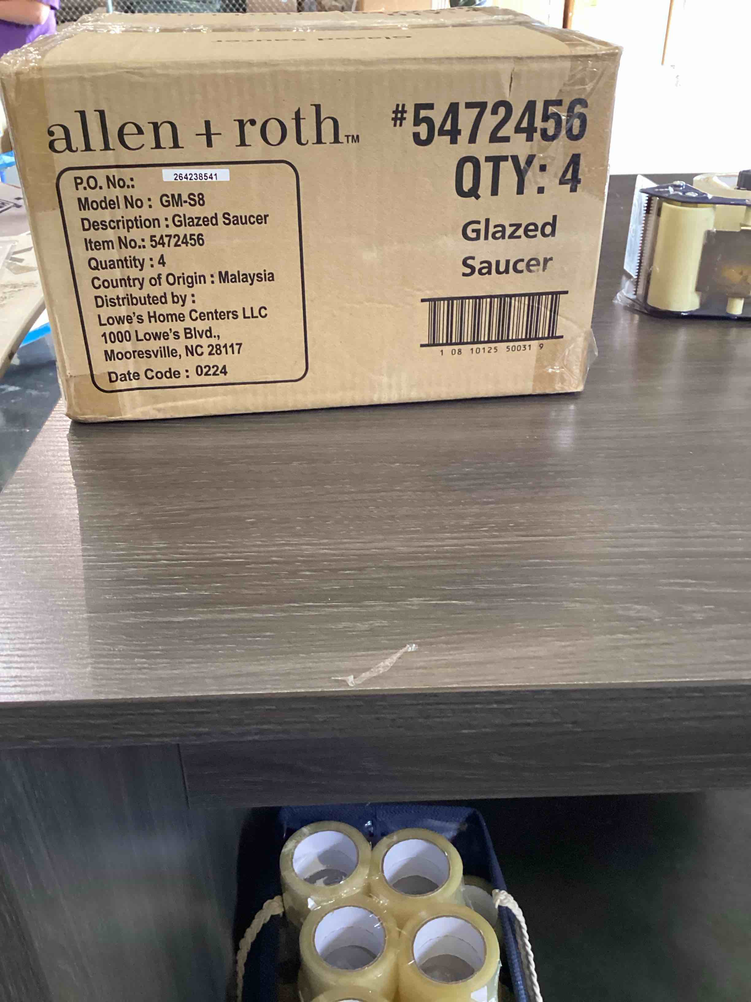 Condition photo showing As Is for allen + roth