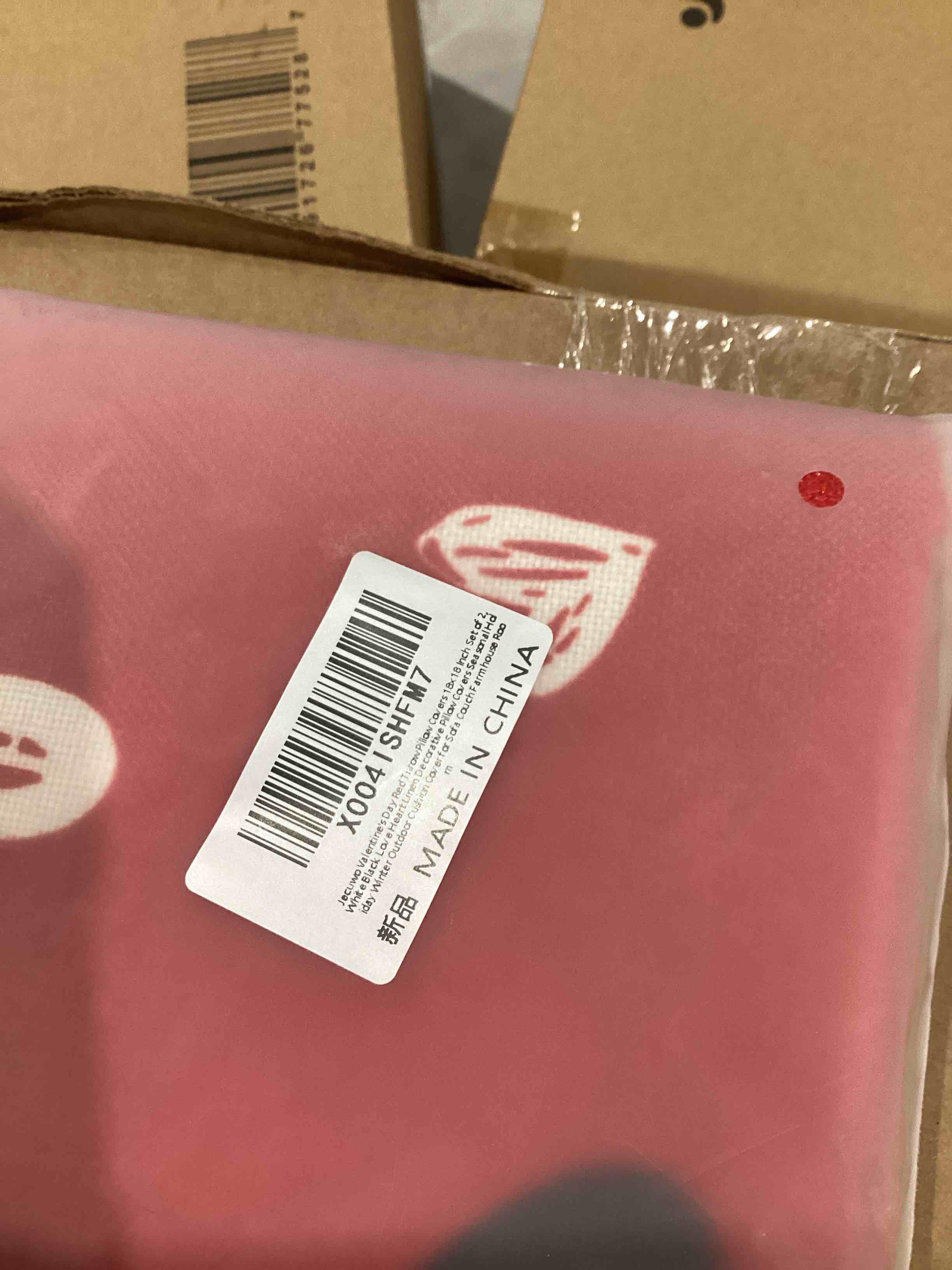 heart pillow case