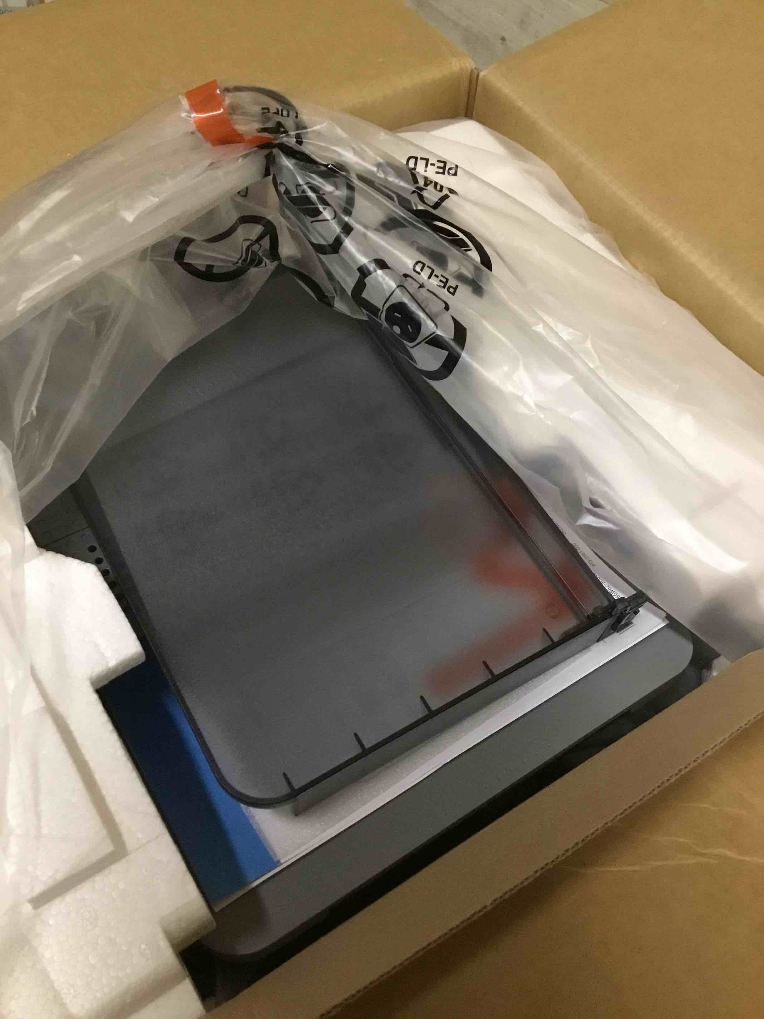 Condition photo showing As Is for hp laserjet m209d laser printer, black and white, automatic duplex, usb connection only (cable included), best for home office (8j9l0f) wired