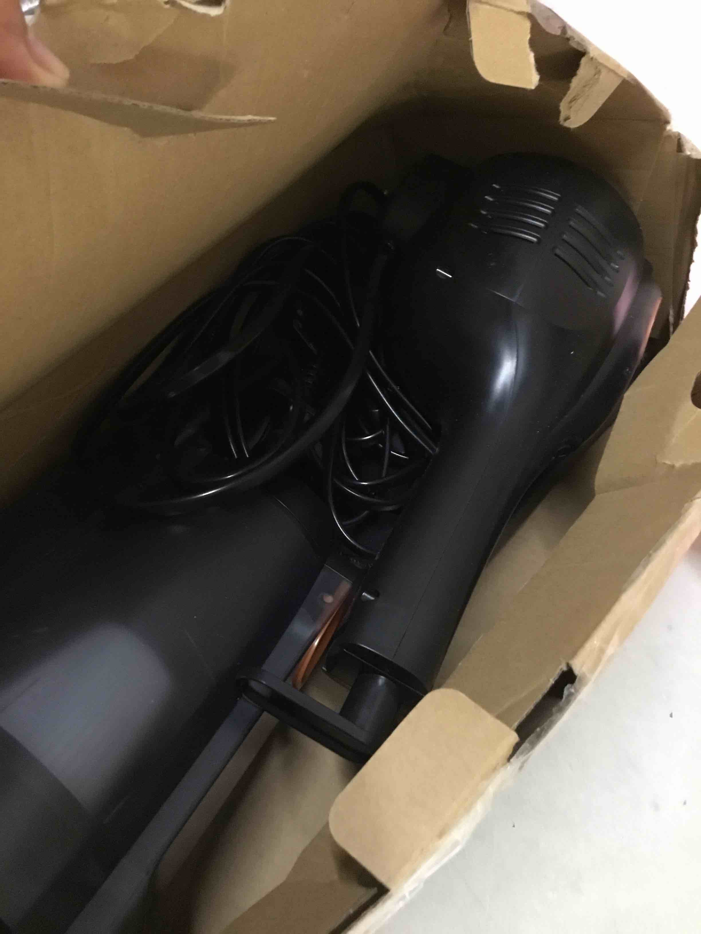 Condition photo showing As Is for vazone r6x corded stick vacuum cleaners for home, 20kpa powerful suction stick vacuum with 16ft cord, 2 in 1 lightweight handheld vacuum cleaner for hardwood floor pet hair orange